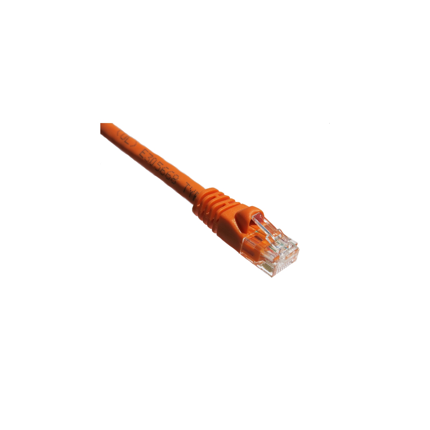 Axiom Memory 50ft Cat5e 350mhz Molded Boot Patch Cable - Orange -