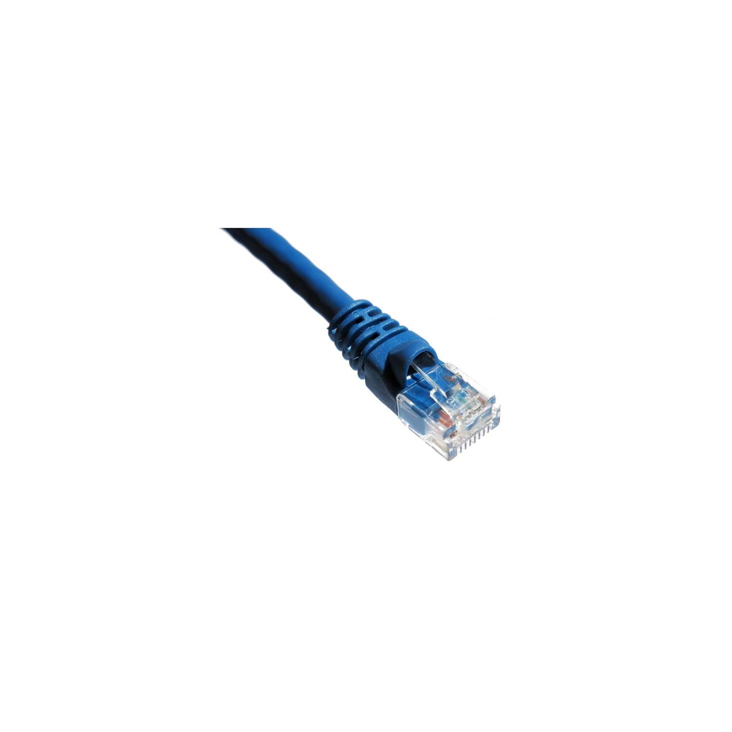 Axiom Memory 1ft Cat6 550mhz Molded Boot Patch Cable - Blue -