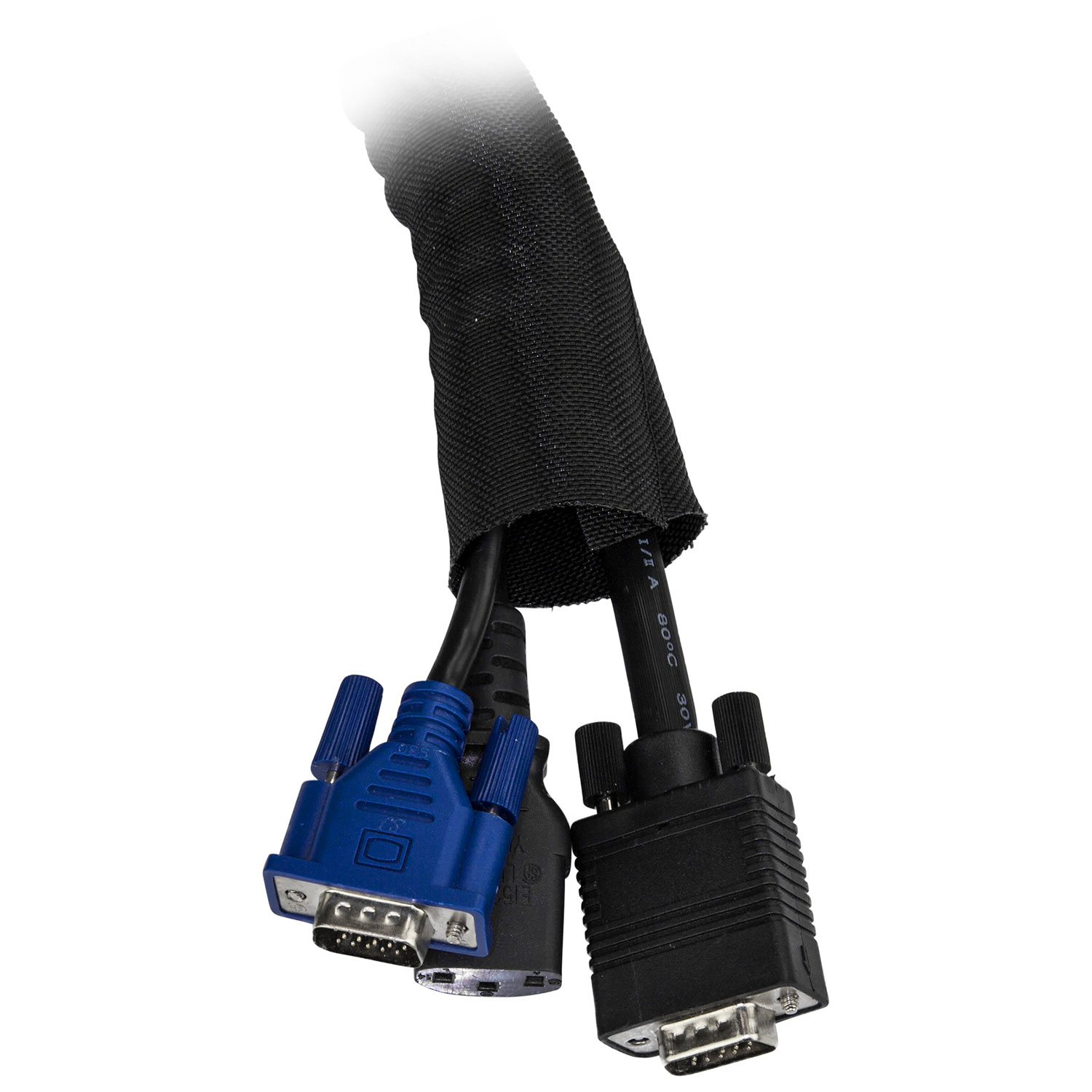 StarTech 2m Coiled Cable Management Sleeve