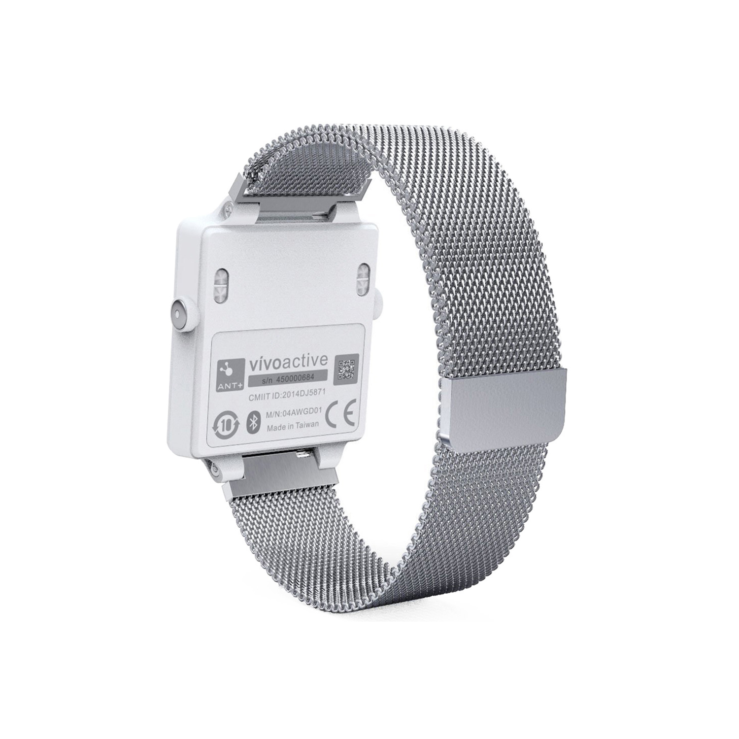 Stainless Steel Milanese Mesh Loop for Garmin Vivoactive and Approach S2 S4