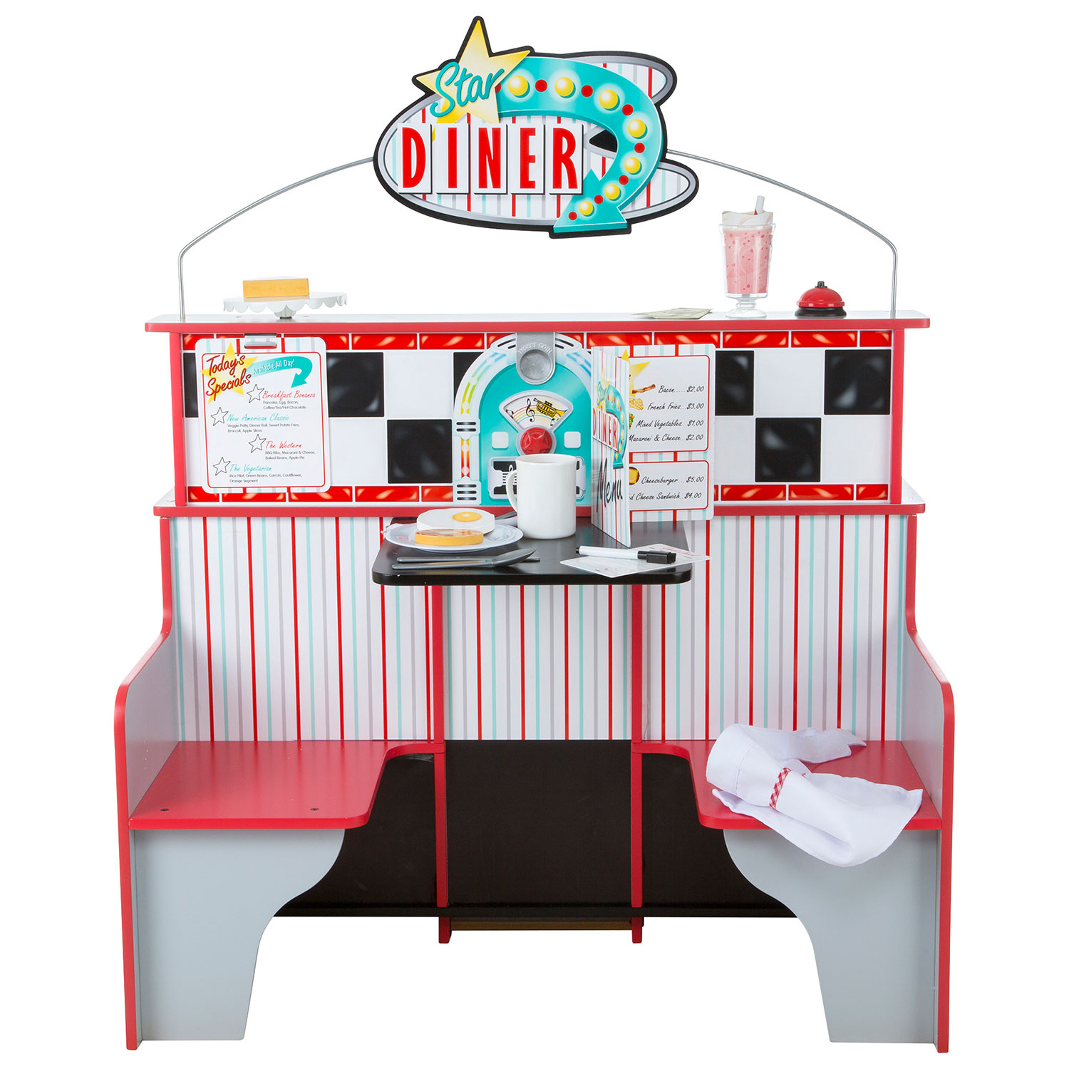 order up diner play set