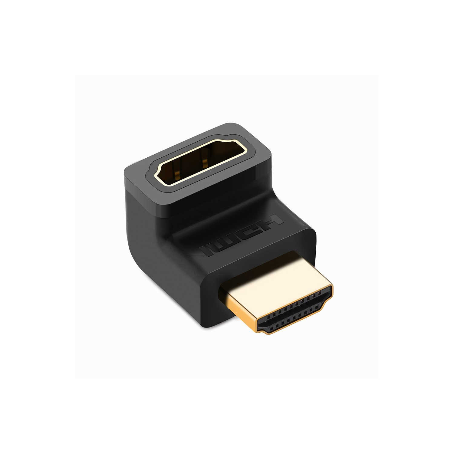 UGREEN HDMI 270 Degree Right Angle Adapter Gold Plated High Speed HDMI Male to Female Connector Adapter for Roku TV Stick