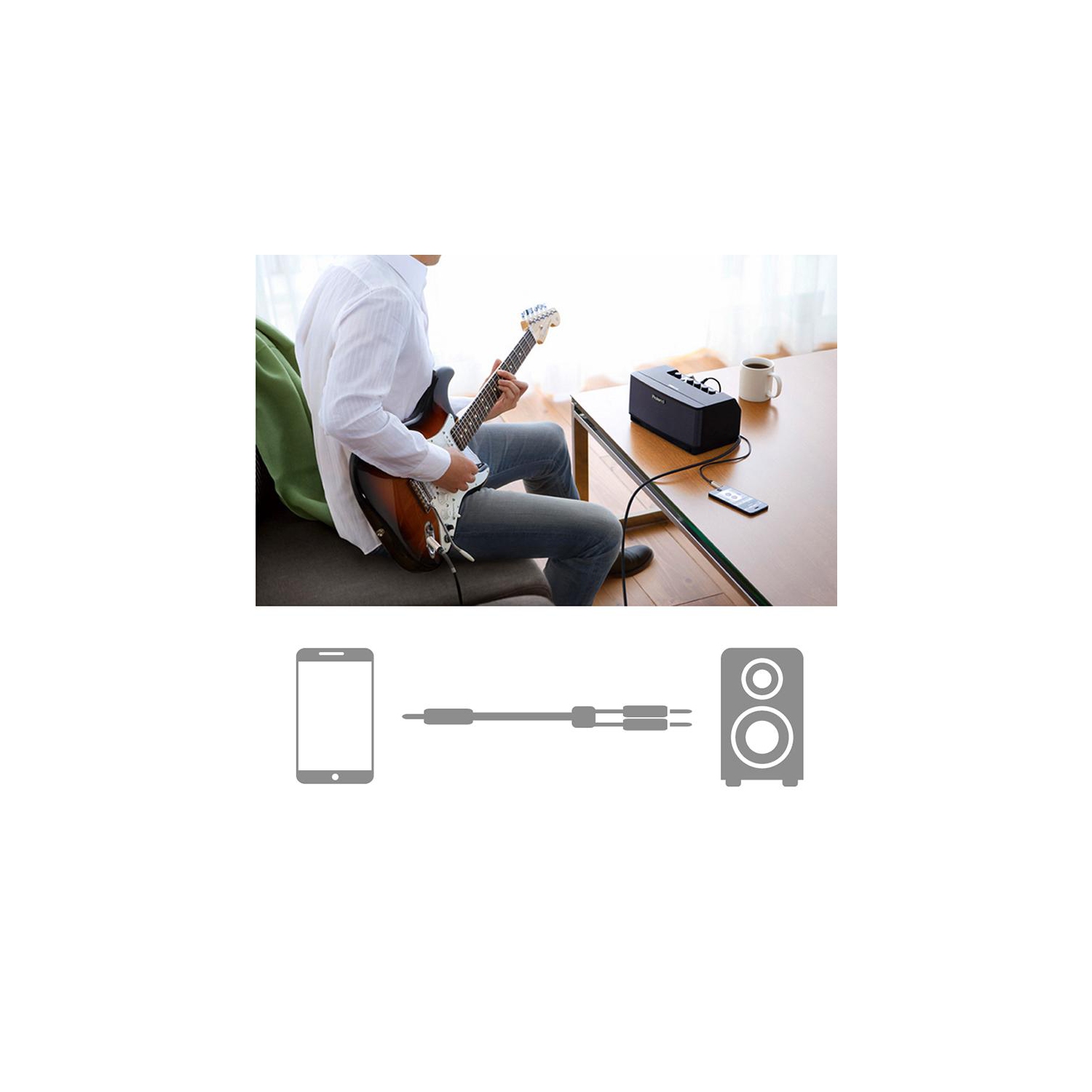 UGREEN – Câble audio en cuivre cable15U plaqué or de 3,5 à 6,5 MM double, OD, 4,5 mm