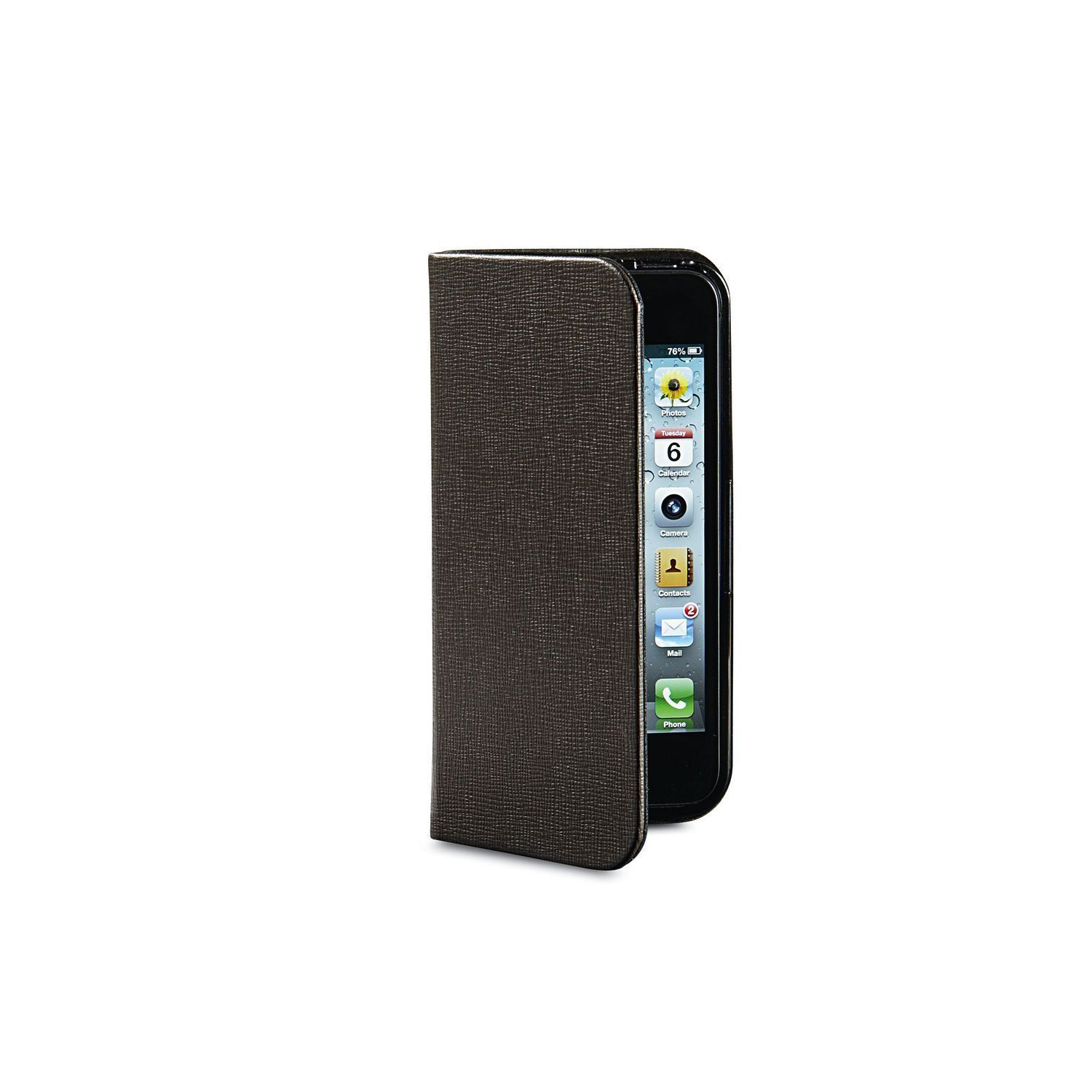 Verbatim Folio Pocket Case for iPhone 5/5S, Mocha Brown 98088