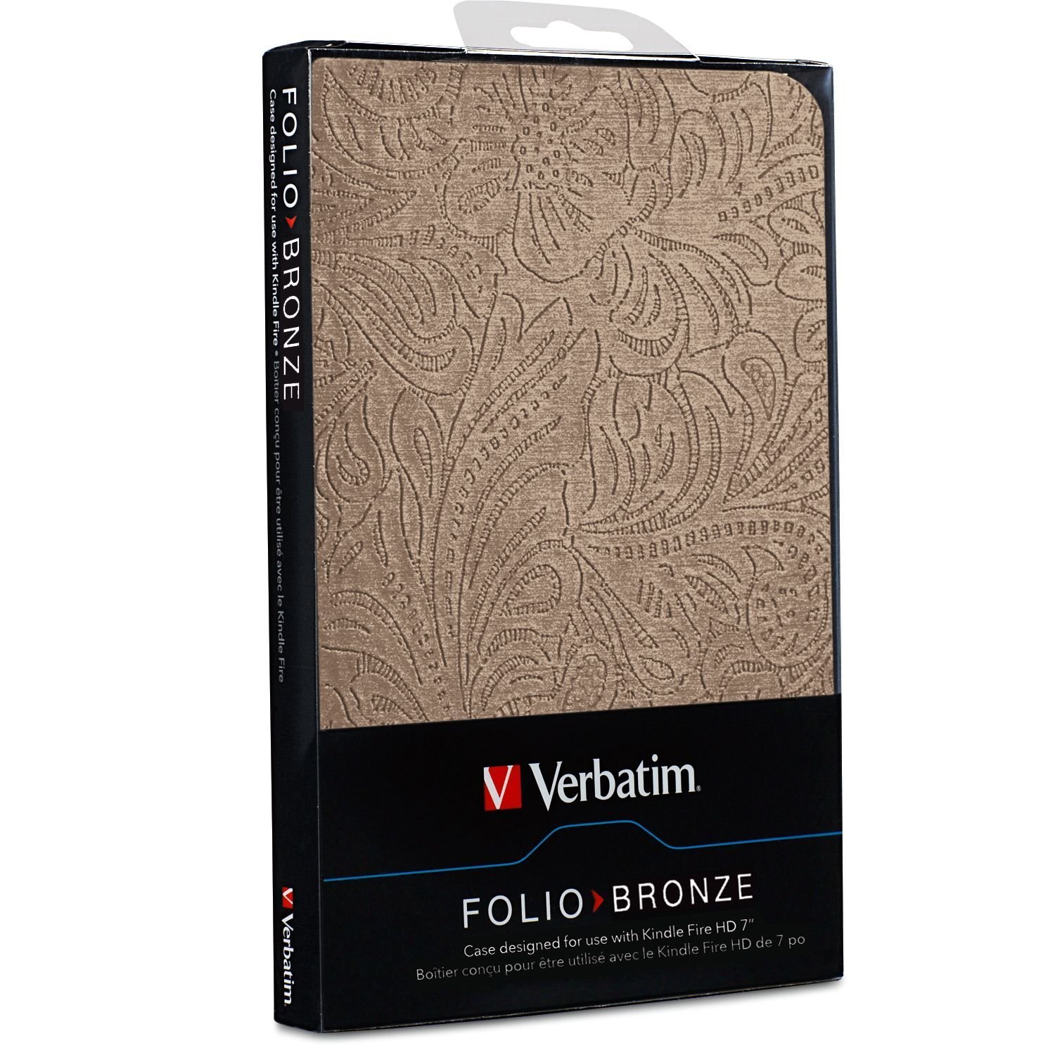 Verbatim Folio Case for Kindle Fire HD 7 - Bronze - 98077