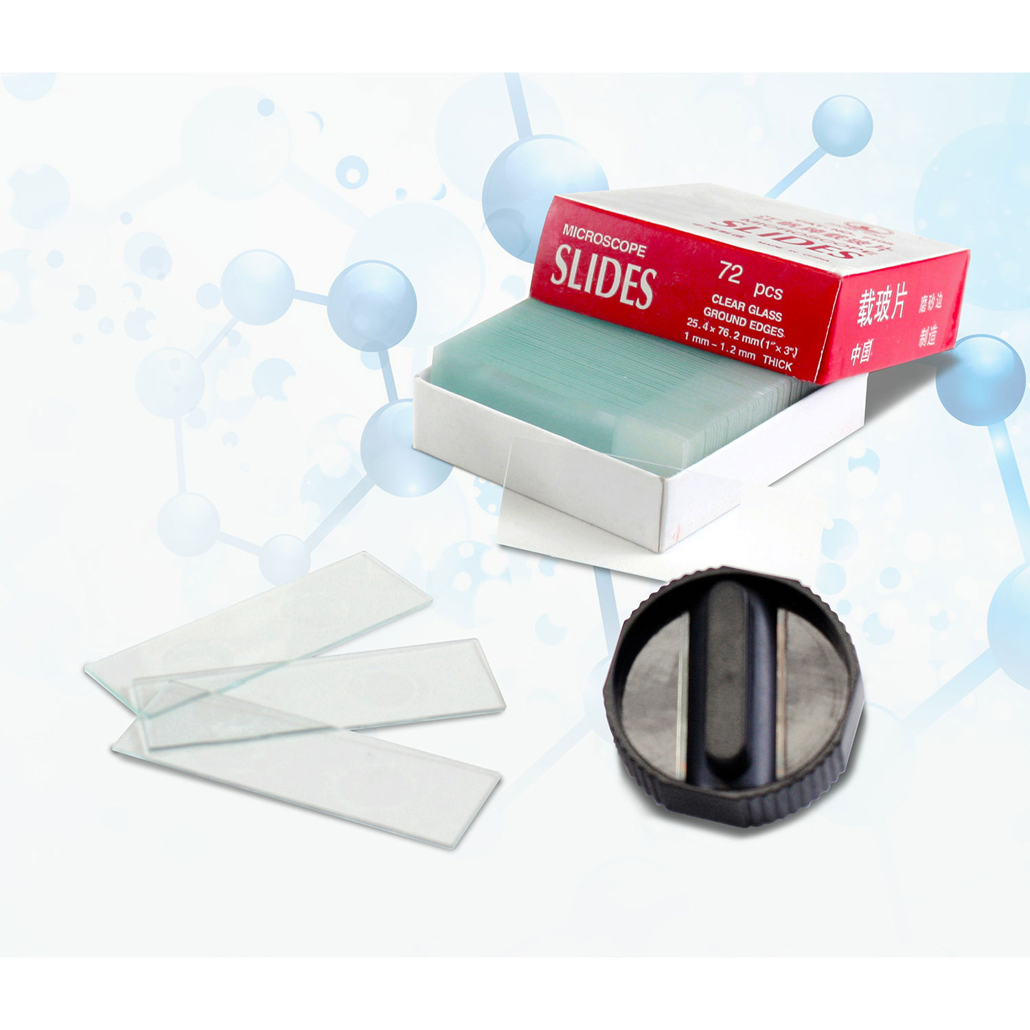 Microscope composé monoculaire à DEL de Walter Products