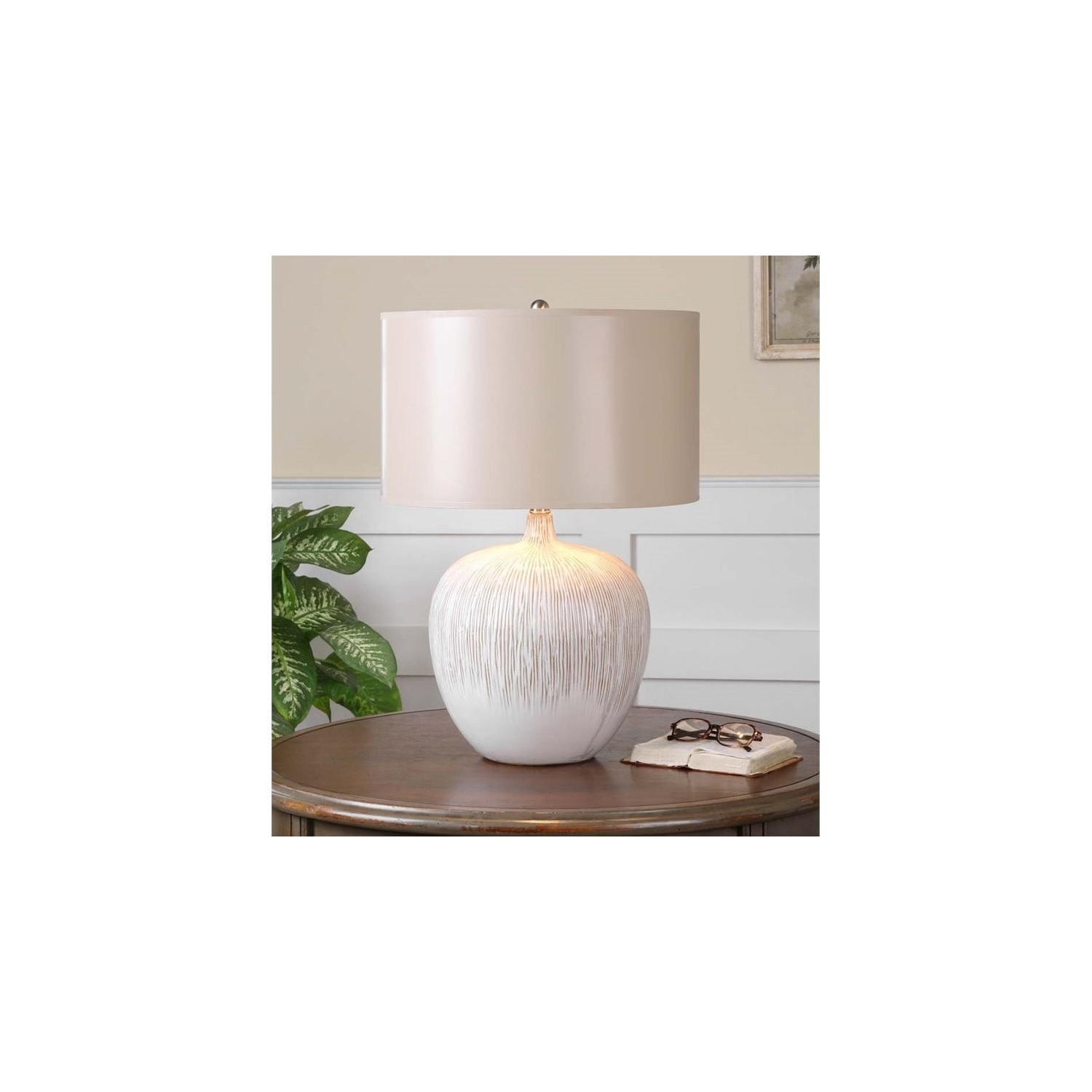 Uttermost Georgios Textured Ceramic Lamp