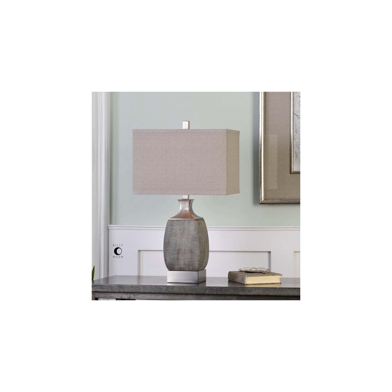 Uttermost Caffaro Rust Bronze Table Lamp