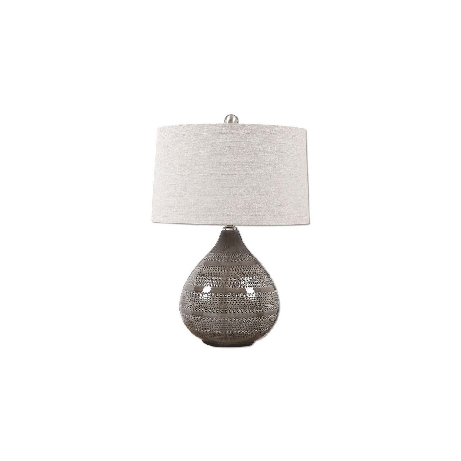 Uttermost Batova Smoke Gray Lamp