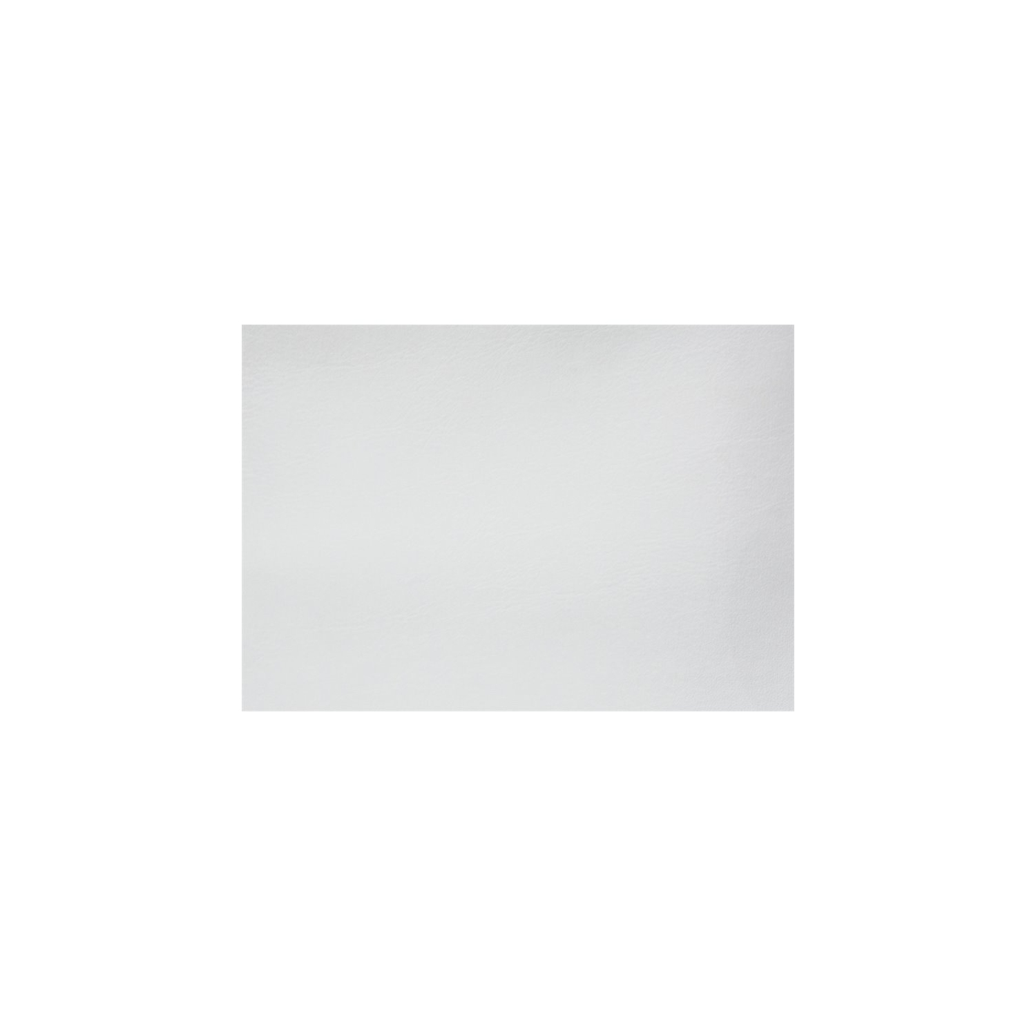 Accent Table C-shaped End Side Snack Bedroom Metal Pu Leather Look White