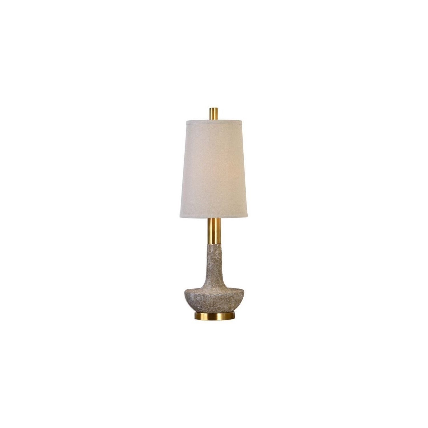 Uttermost Volongo Stone Ivory Buffet Lamp