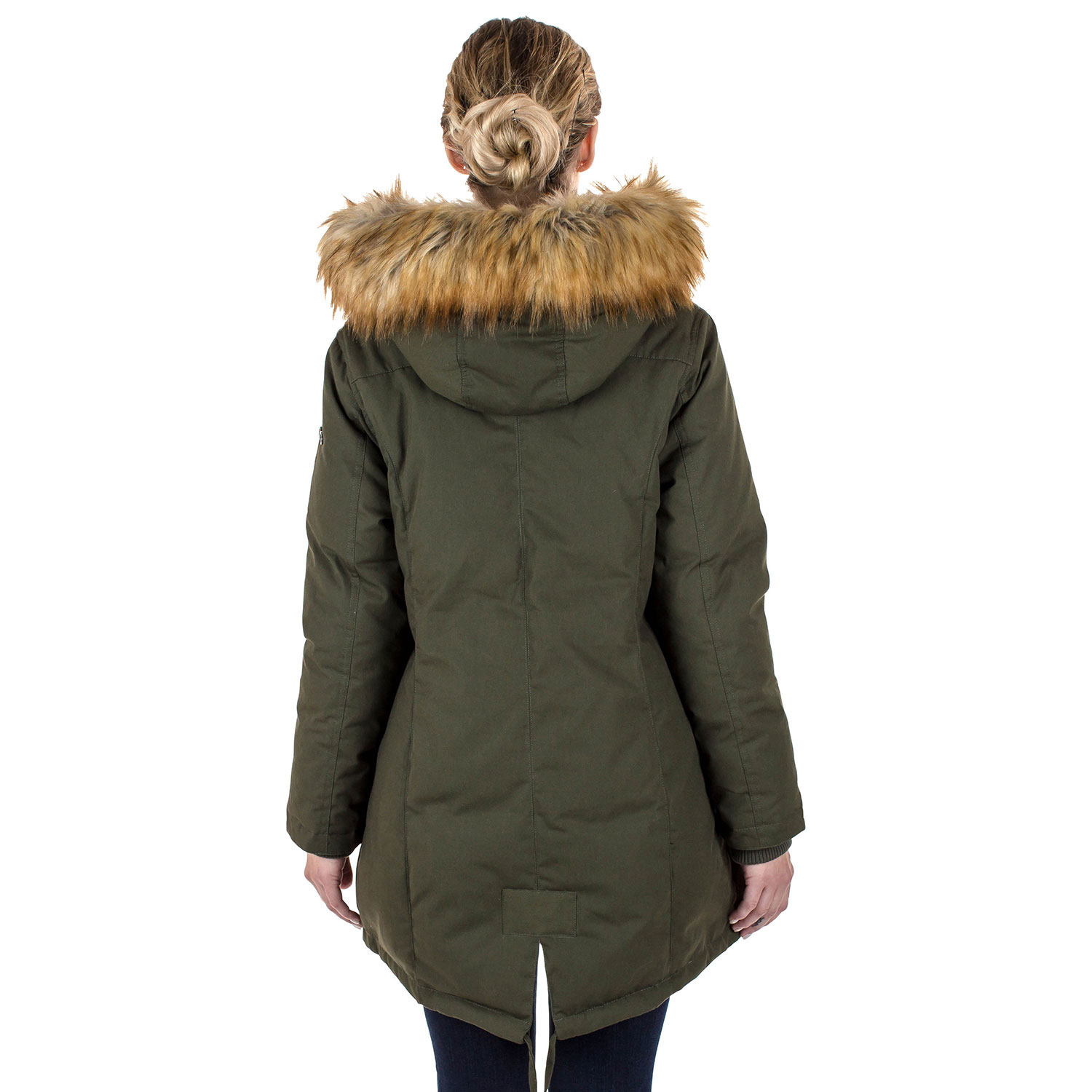 Parka de maternité en duvet Sara de Modern Eternity - Petit - Kaki