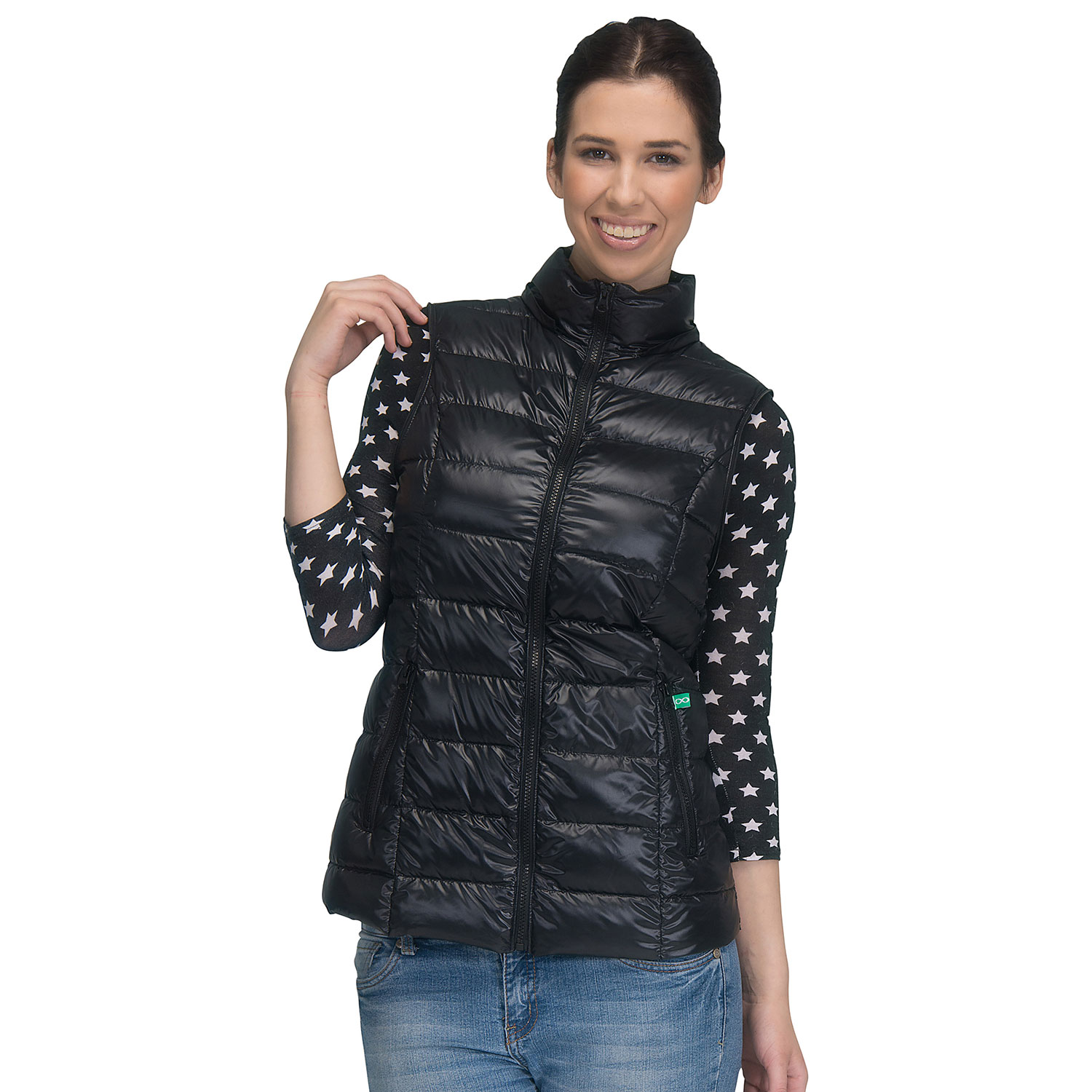 Modern Eternity Lola Down Filled Maternity Jacket - Small - Navy