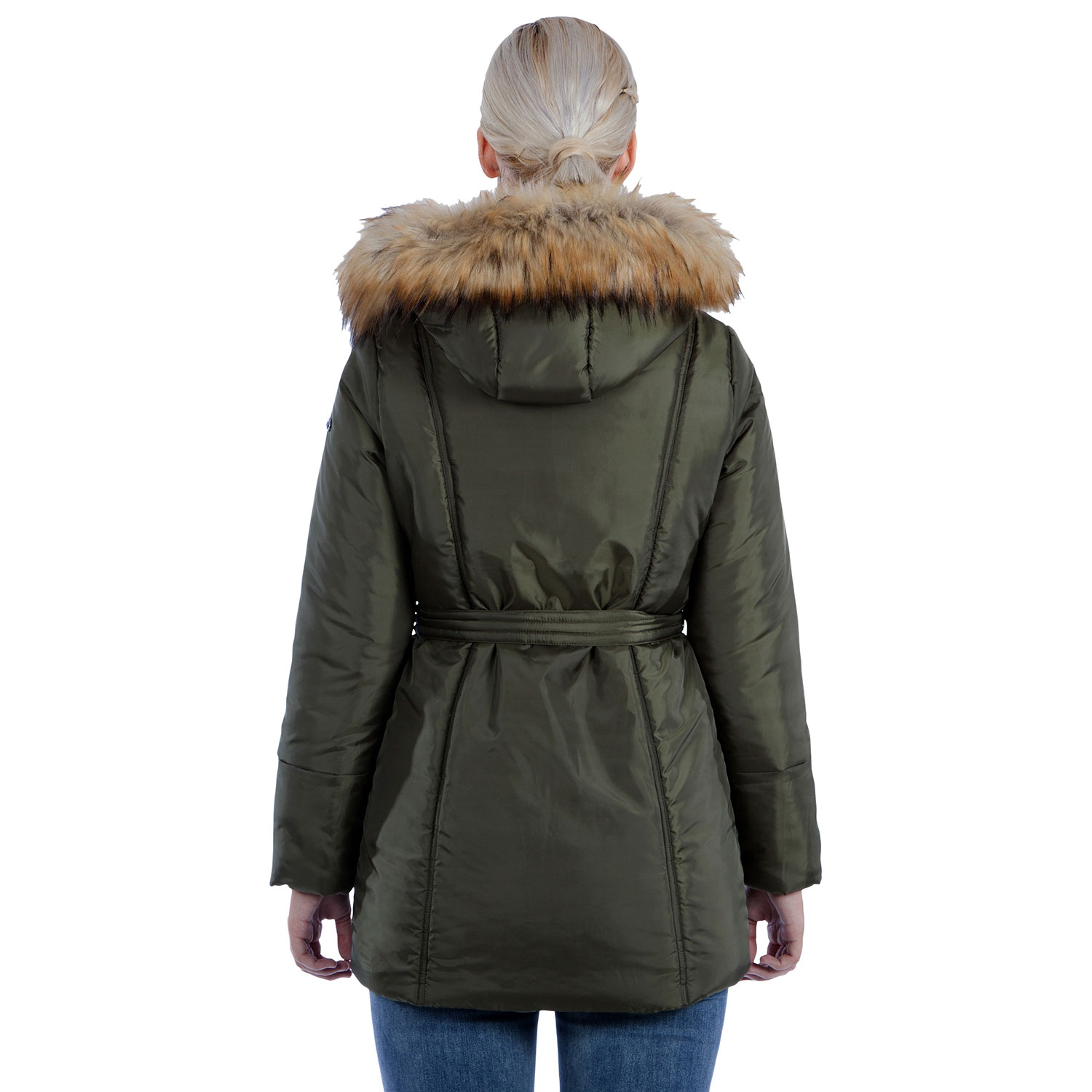 Doudoune de maternité Rachel de Modern Eternity - Moyen - Vert kaki