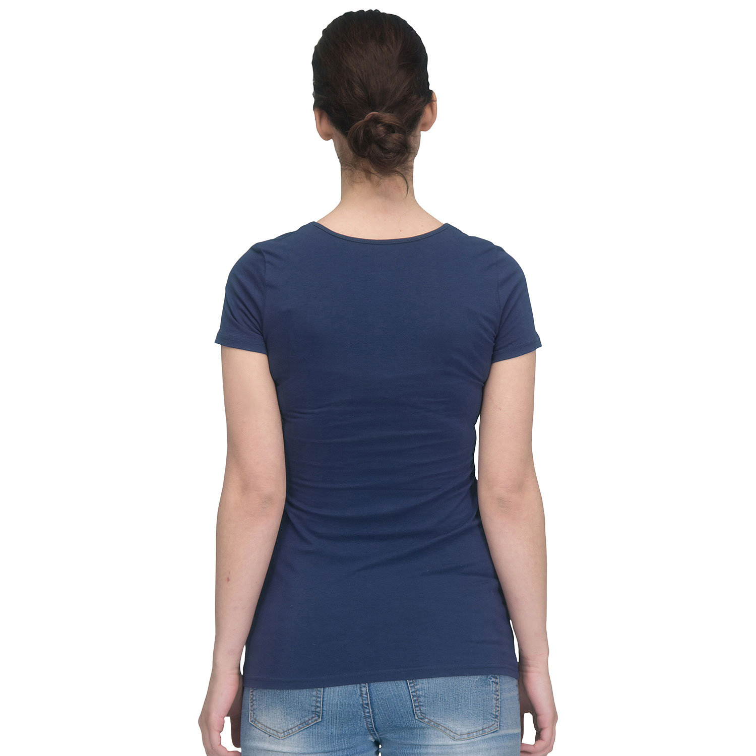 Modern Eternity Nia Maternity & Nursing Top - Large - Navy