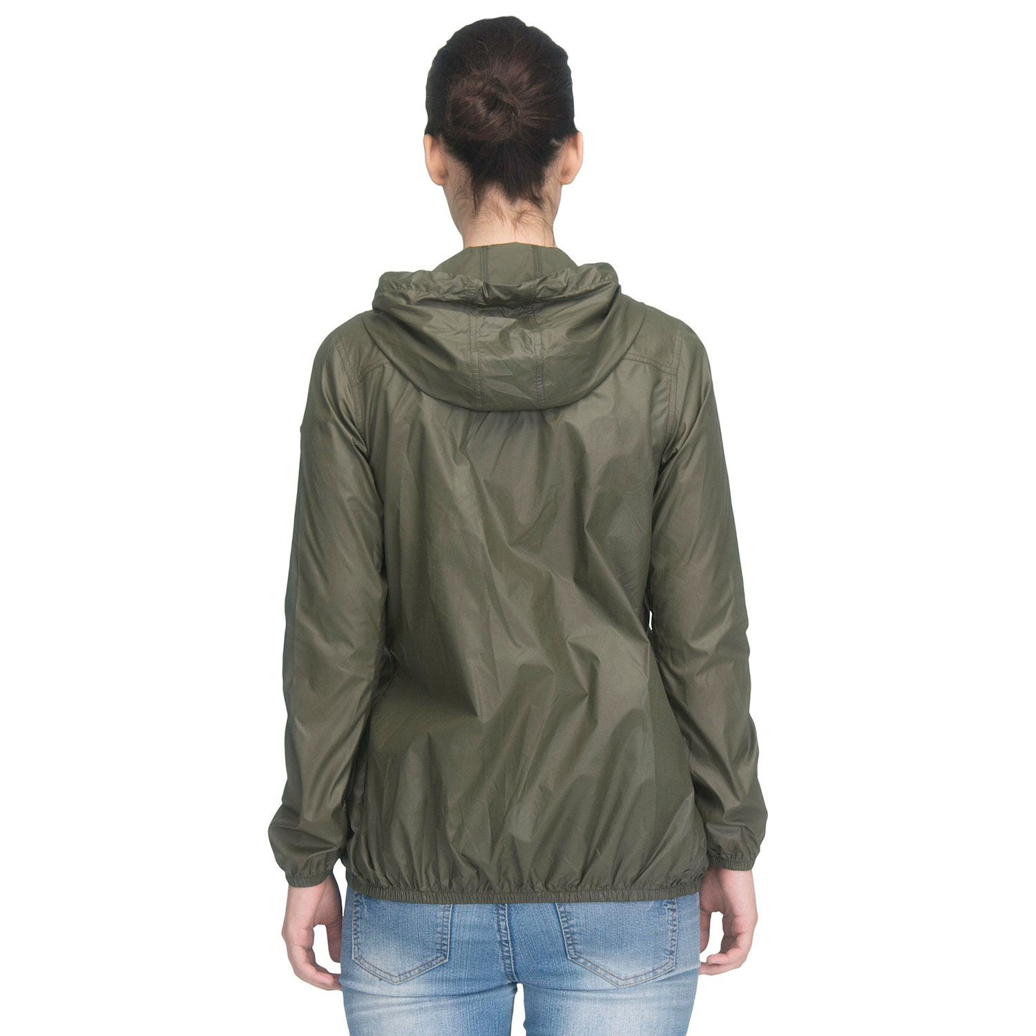 Coupe-vent de maternité imperméable Ciara de Modern Eternity - Très petit - Vert kaki