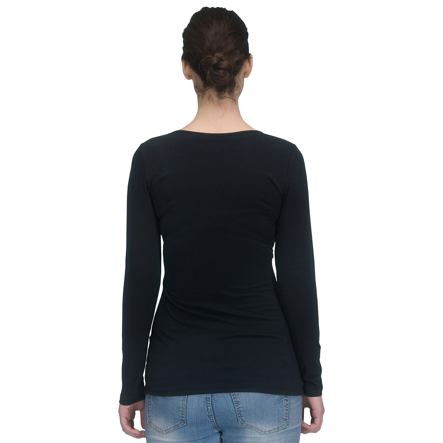 Modern Eternity Charlotte Maternity Nursing Top - Small - Black