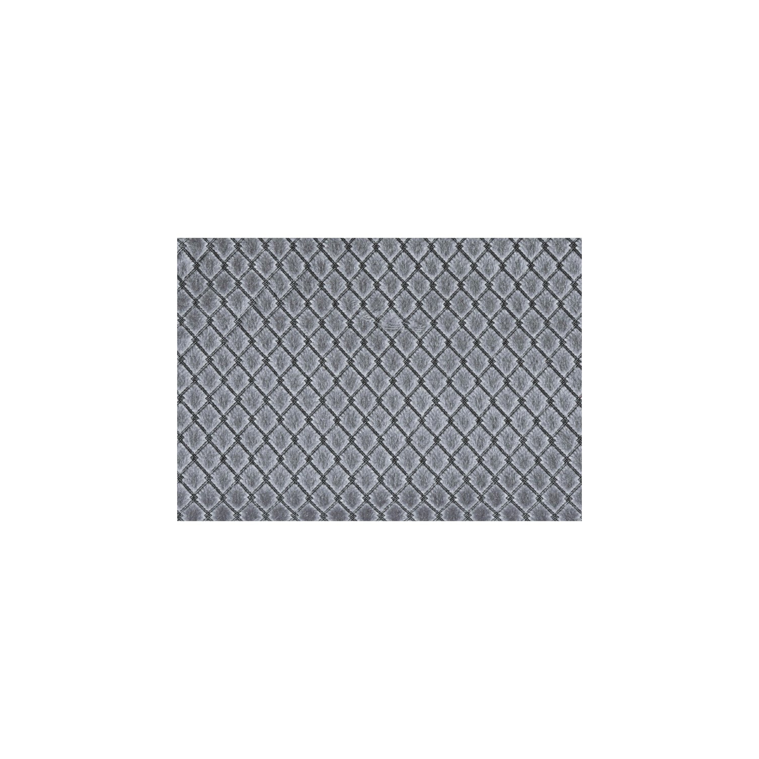 PILLOW - 18"X 18" / SILVER DIAMOND VELVET / 1PC