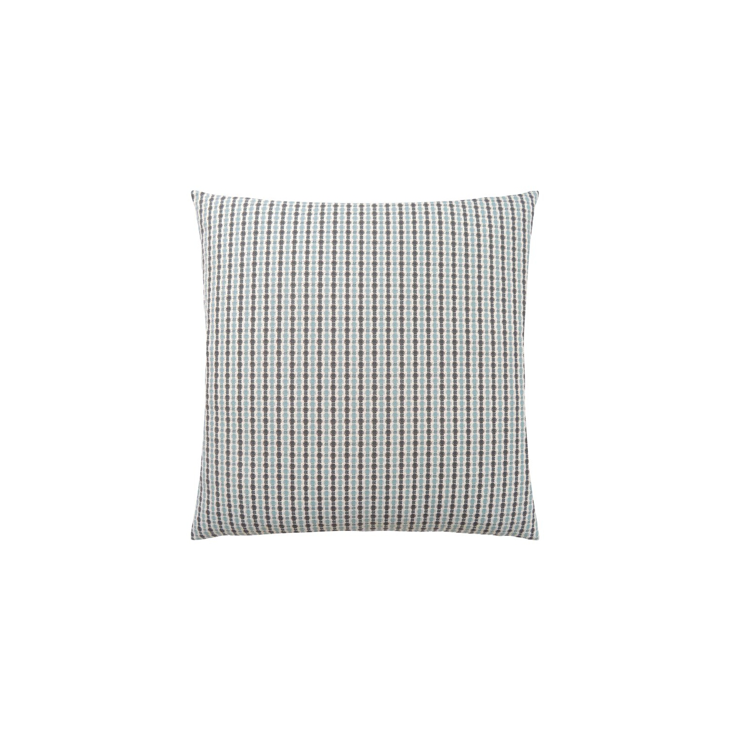 PILLOW - 18"X 18" / LIGHT BLUE / GREY ABSTRACT DOT / 1PC
