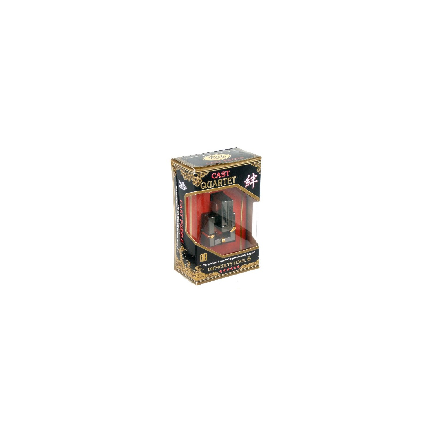 Eureka Brain Teaser - Cast Jigsaw Puzzle - Cast Quartet difficulty 6 - (Cod. 473764)