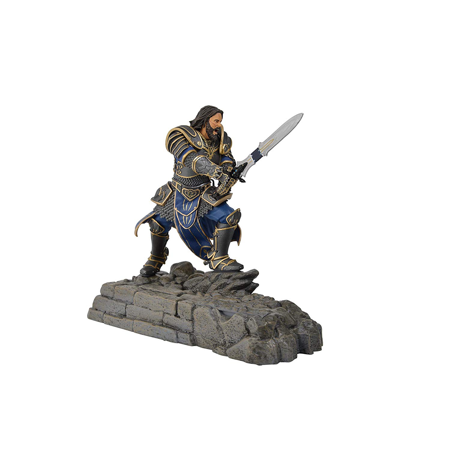Swordfish Tech Warcraft, Lothar Statue socle de chargement pour téléphone - emballage détail