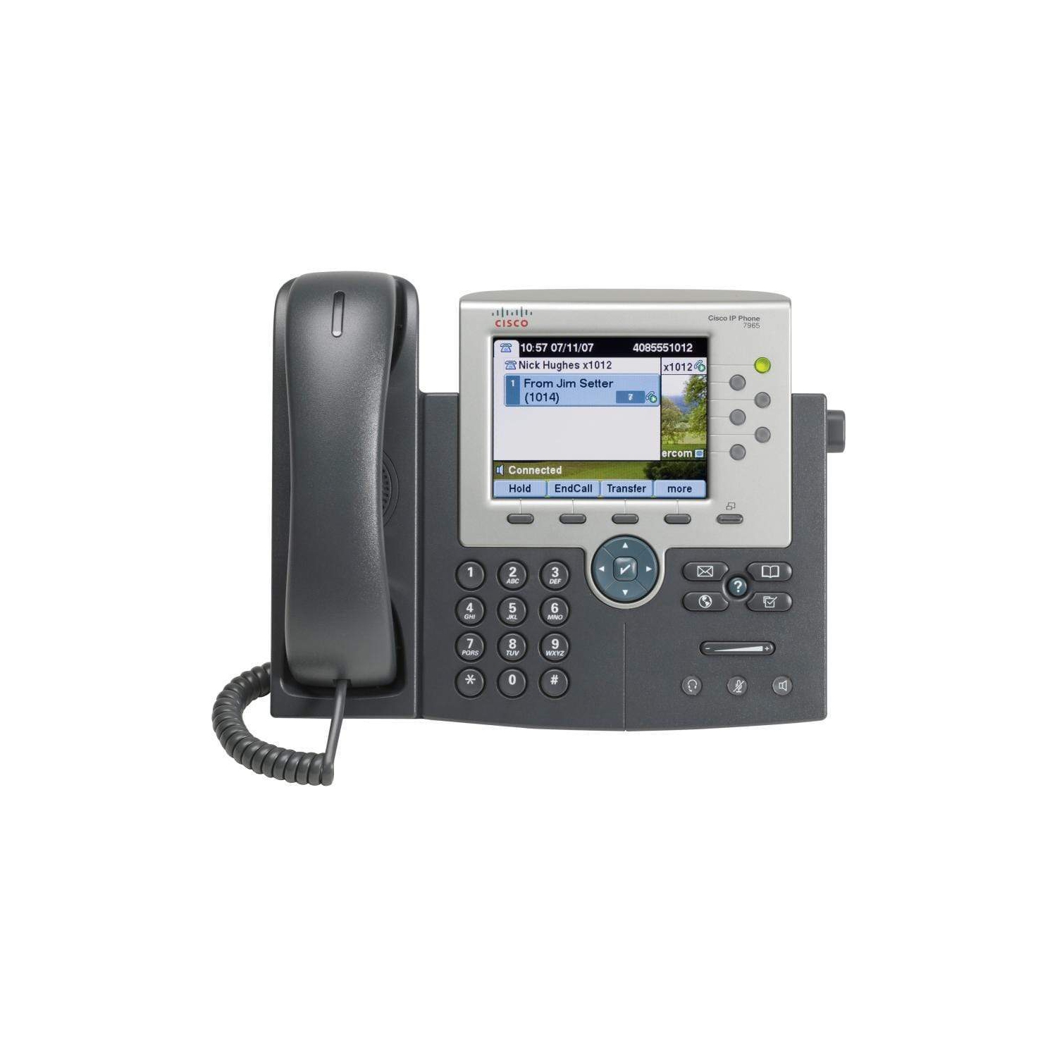 Téléphone IP IP Cisco CP-7965G Communications unifiées VoIP 7965 - Gris foncé