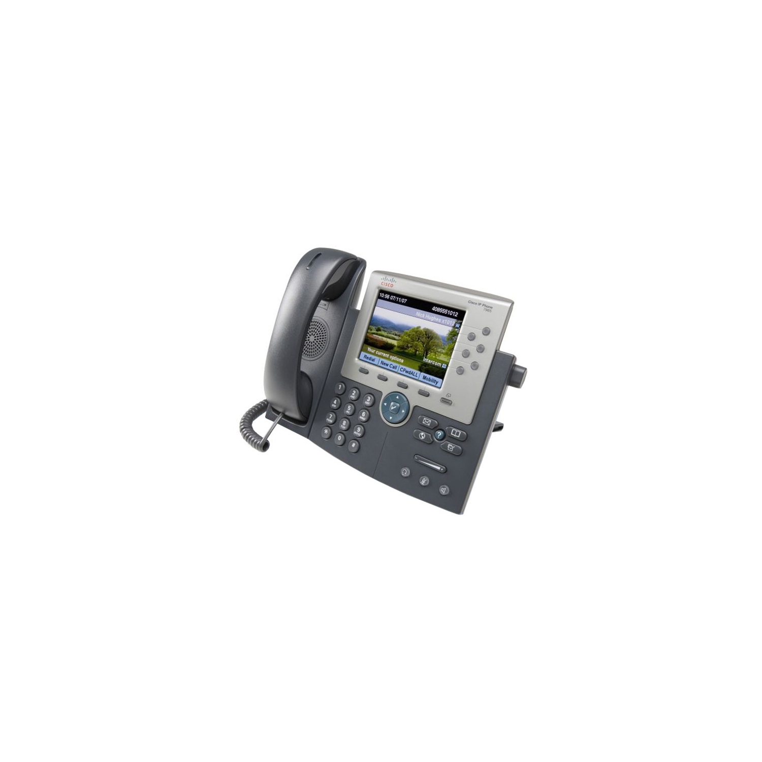 Téléphone IP IP Cisco CP-7965G Communications unifiées VoIP 7965 - Gris foncé