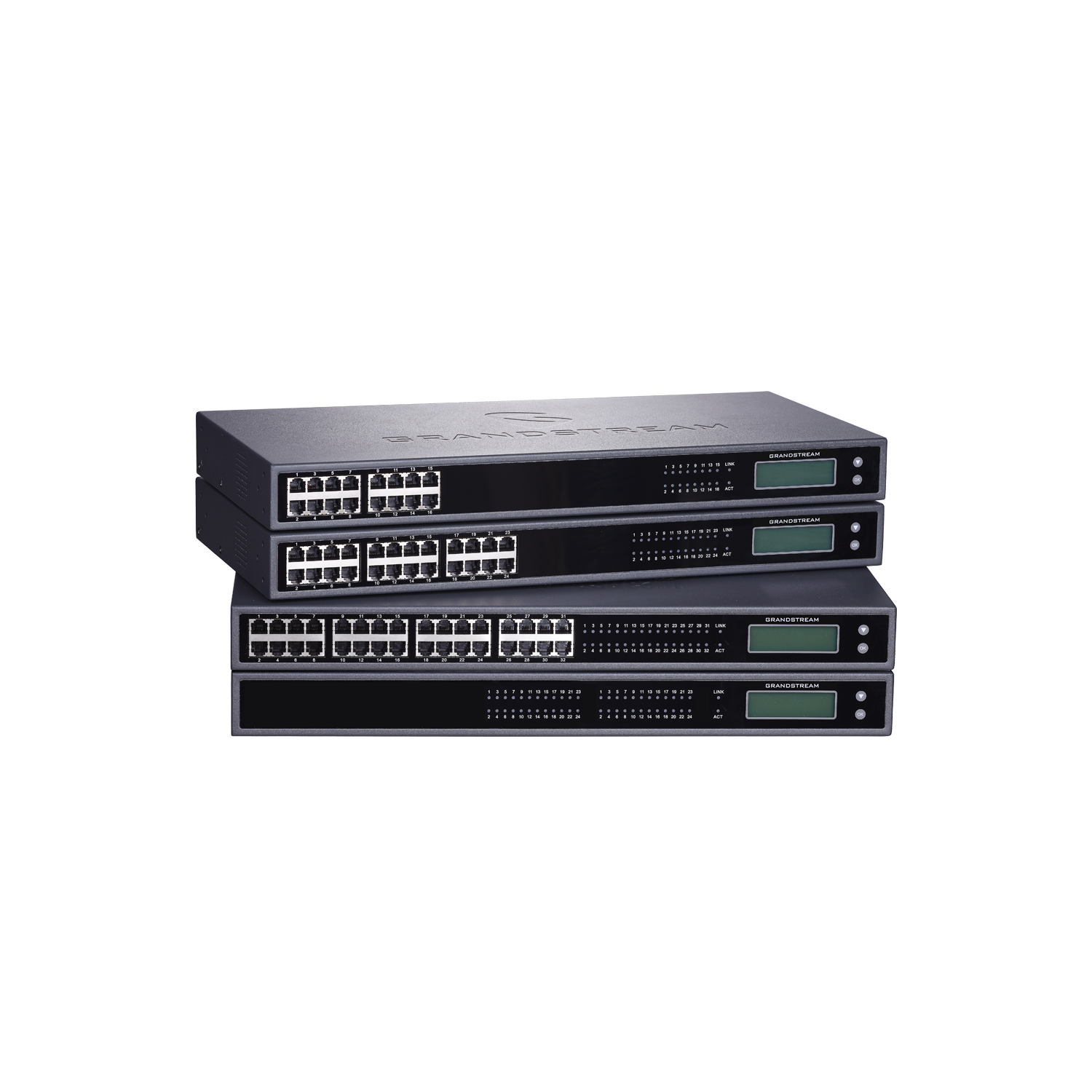 Grandstream Networks – passerelle VoIP avec 24 ports FXS téléphoniques