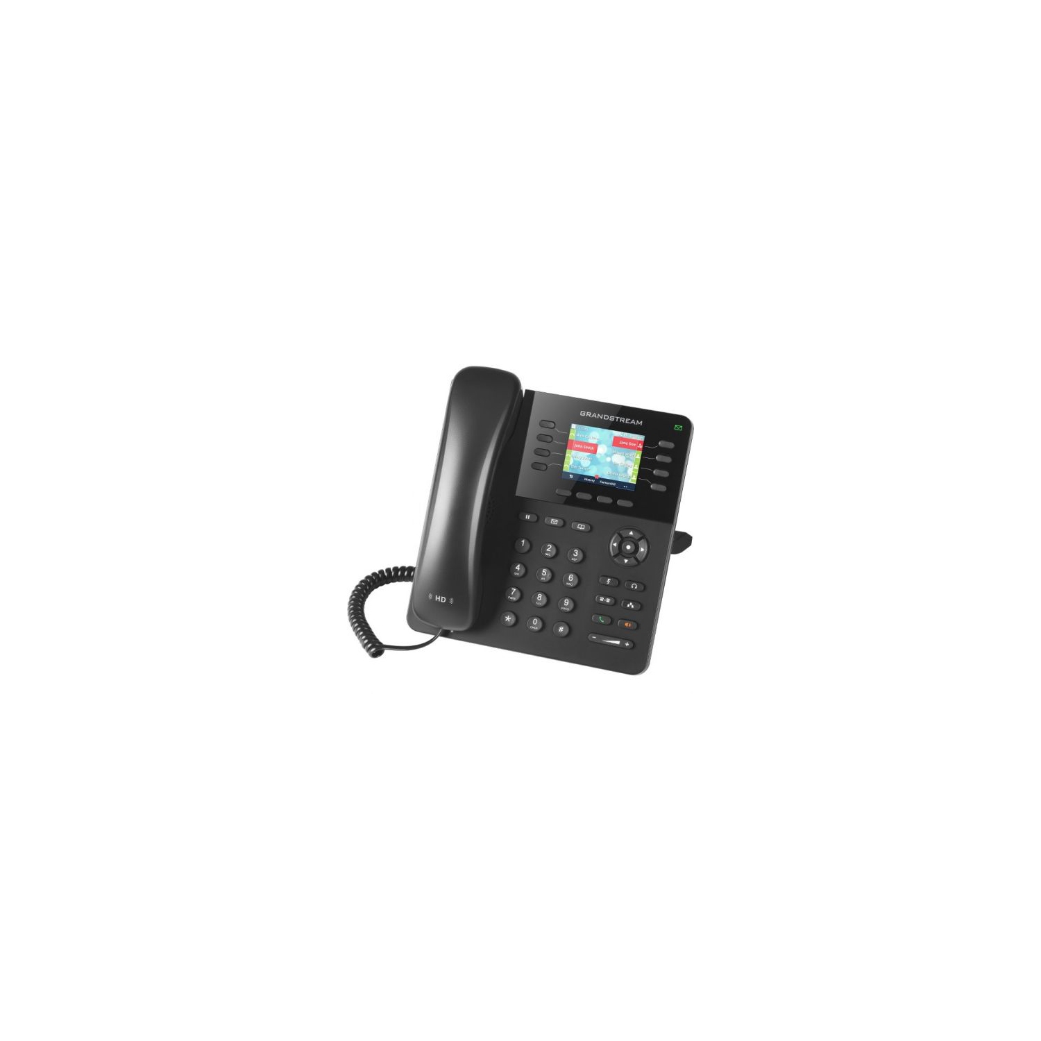 Grandstream – téléphone IP GXP2135, filaire/sans fil, Bluetooth, montable au mur