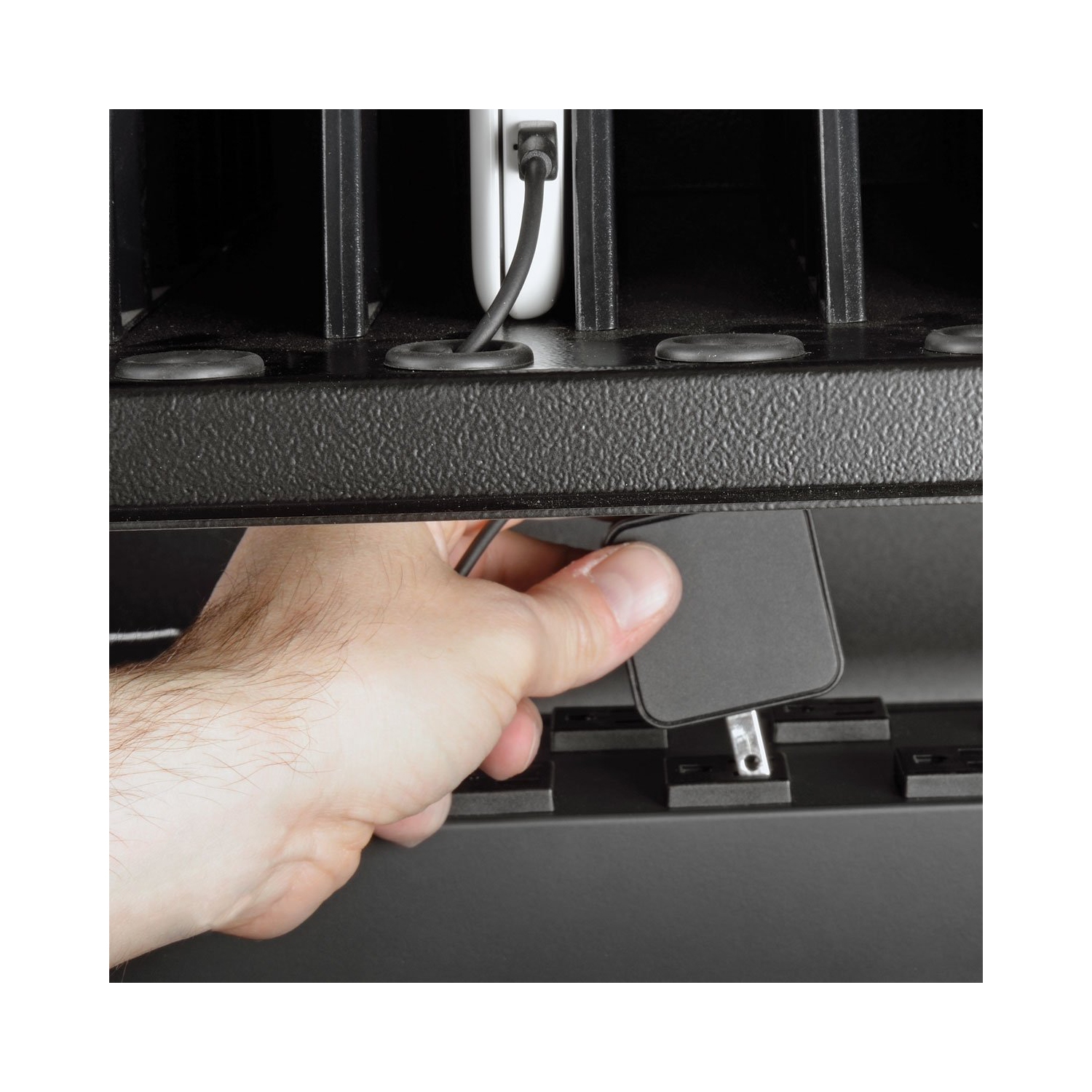 Tripp Lite AC Charging Station Cart for Chromebooks and Laptops