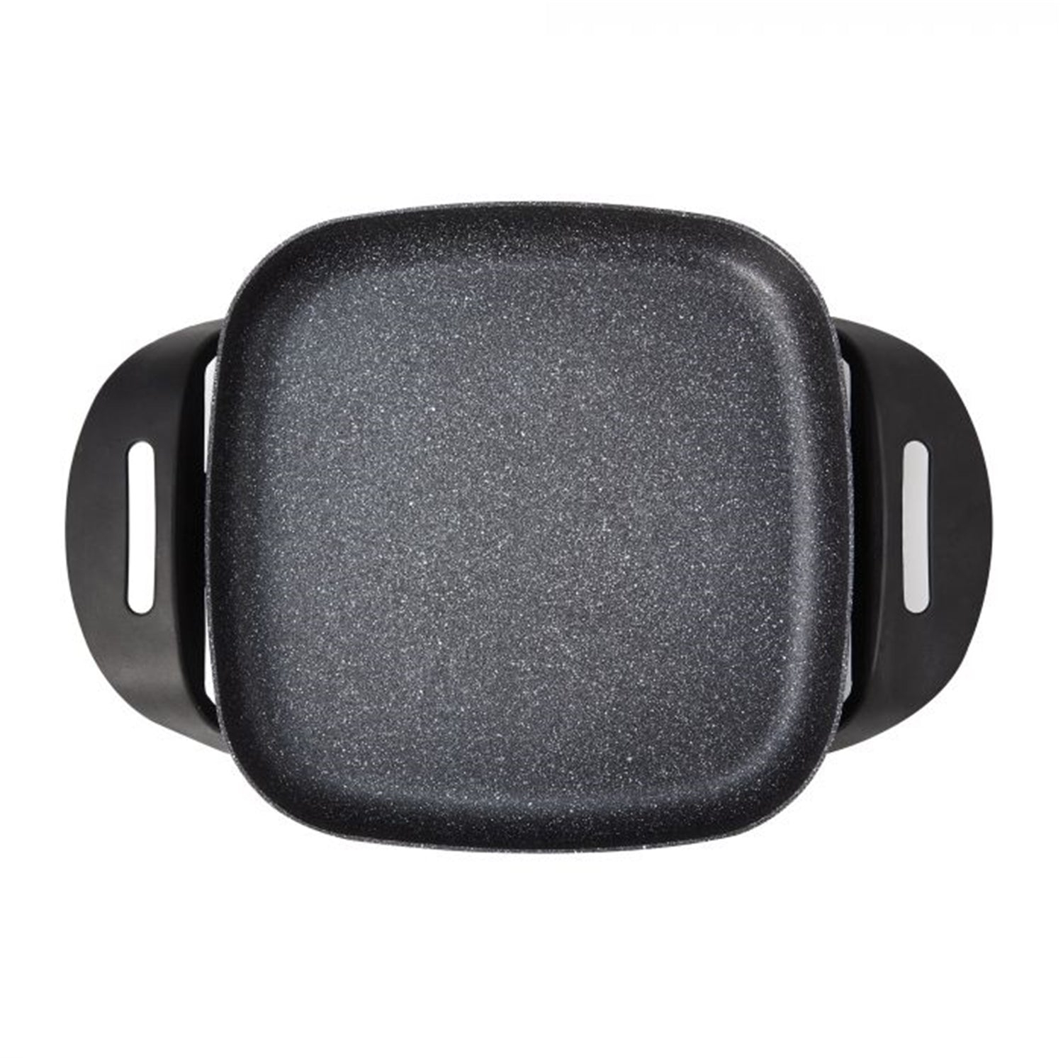 Starfrit - Poêle à Frire Électrique The Rock, Largeur de 12", Surface Antiadhésive, Noir