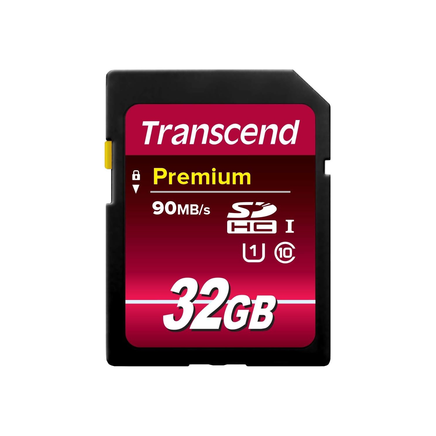 Carte mémoire SDHC UHS-I de classe 10 de 32 Go de Transcend