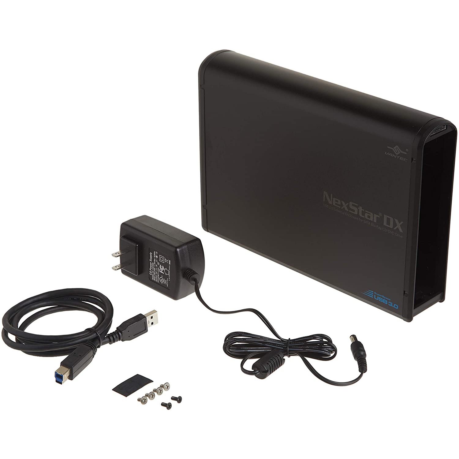 NexStar DX USB 3.0 External Enclosure for SATA Blu-Ray/CD/DVD Drive