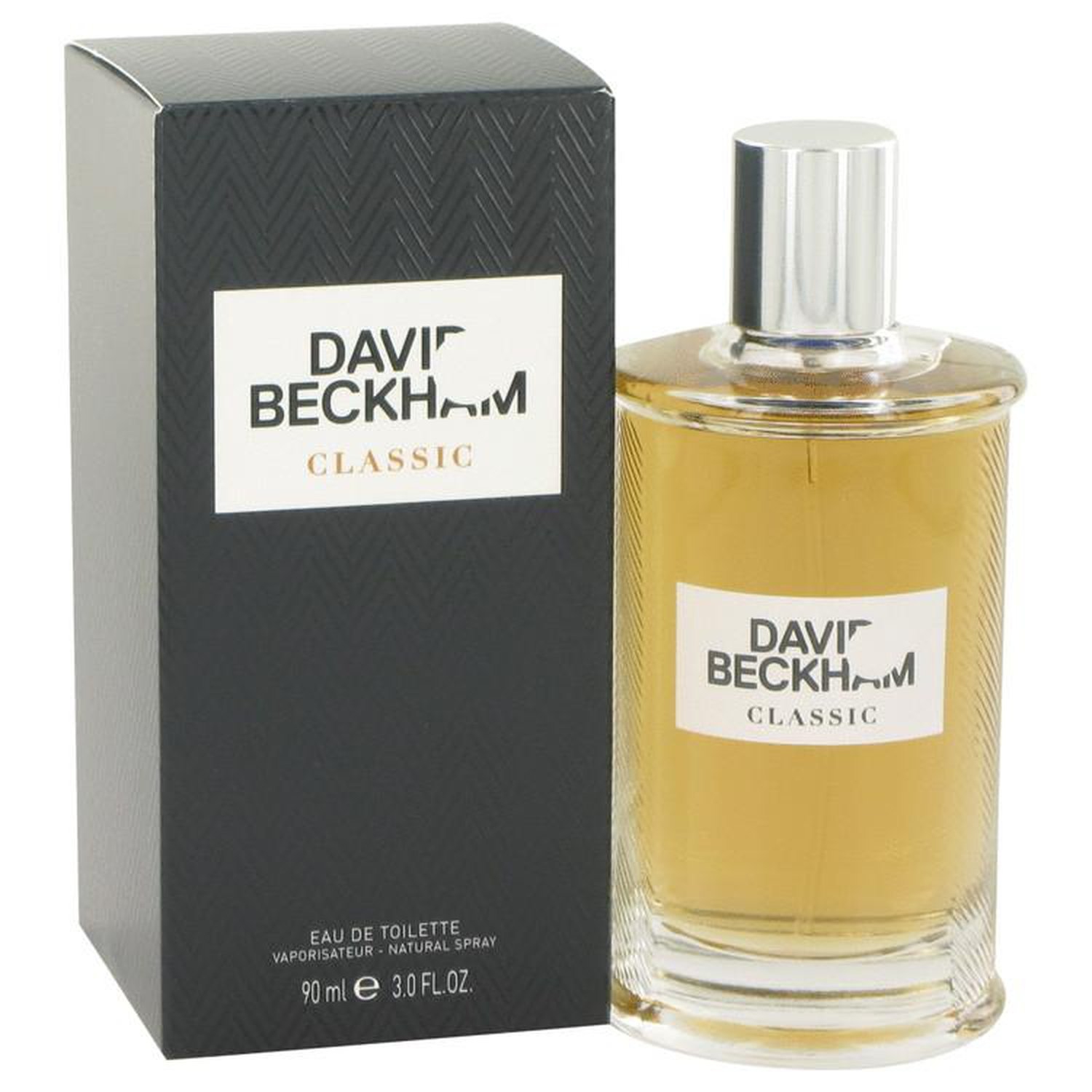 David Beckham Classic Eau De Toilette Spray for Men, 3 Fl Oz