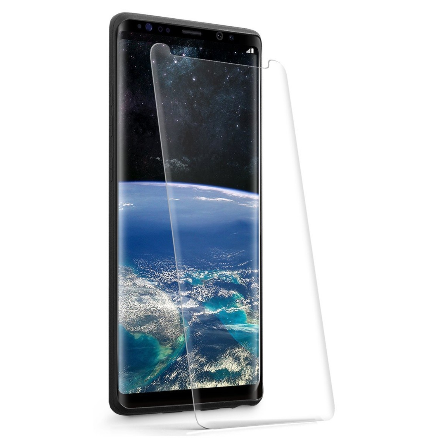 Verre trempé bord à bord d’Exian pour Galaxy Note 8 2017 de Samsung