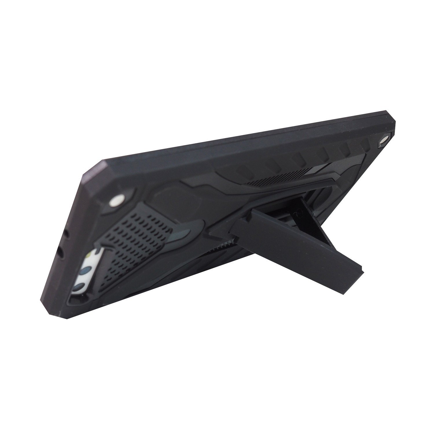 Exian Huawei P10 Plus Armored Case with Stand Black