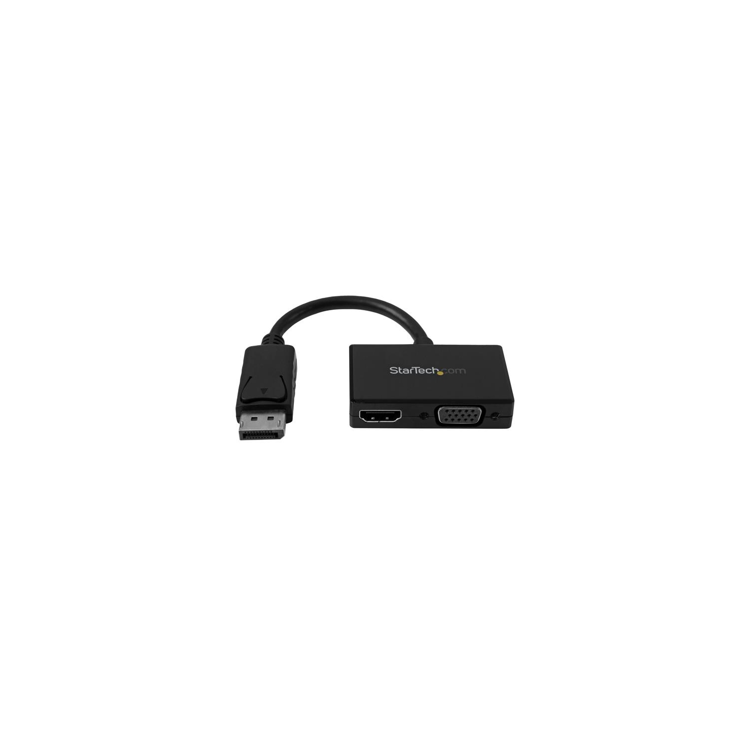 StarTech Video Converter - DisplayPort - HDMI, VGA - Black