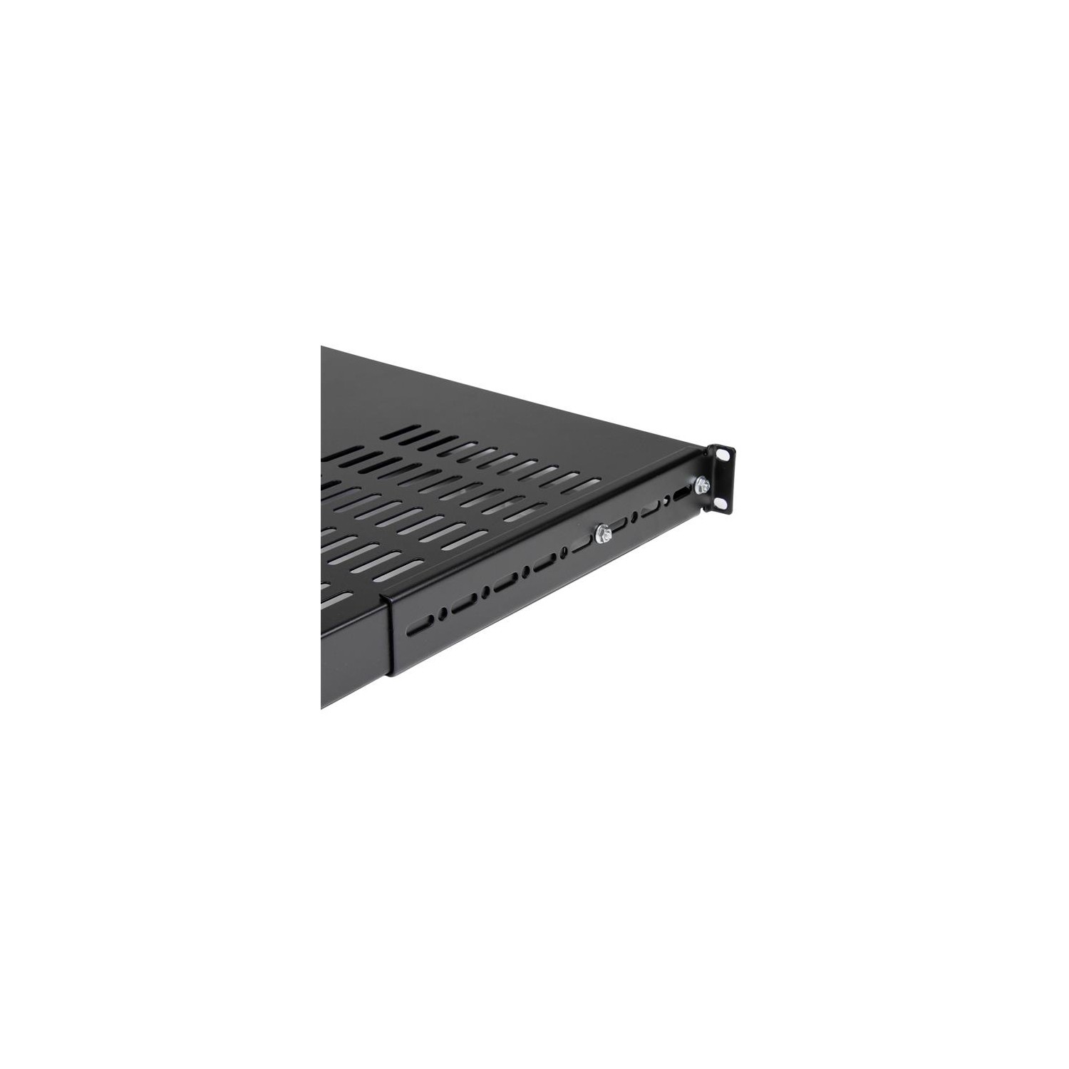 Startech 1U Adjustable Mounting Depth Vented Rack Mount Shelf