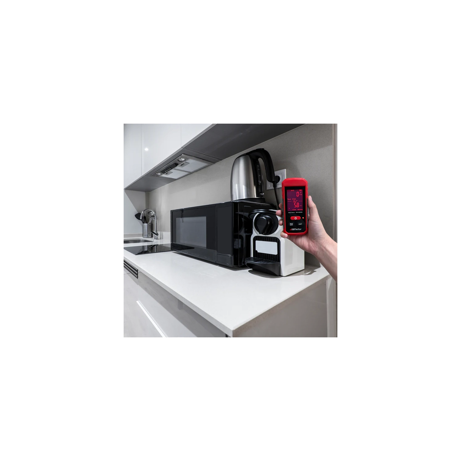 DBTector EMF Meter Electric And Magnetic Field Meter