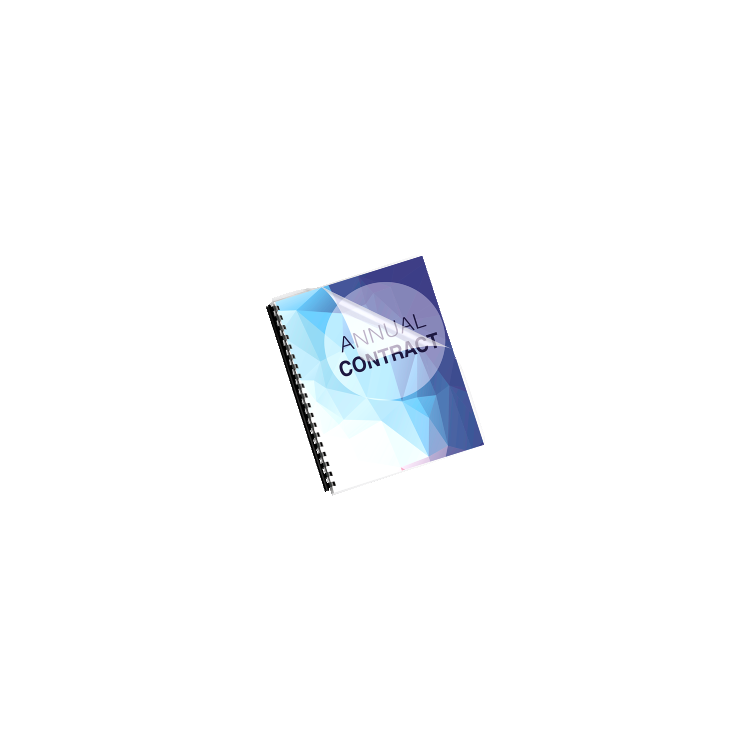Fellowes Crystals Clear PVC Covers