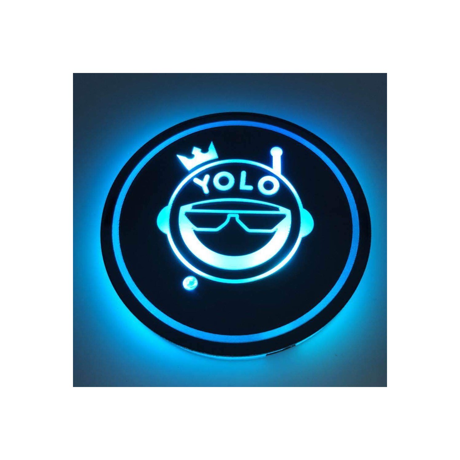 ISP LED Coasters Cup Mat Pad