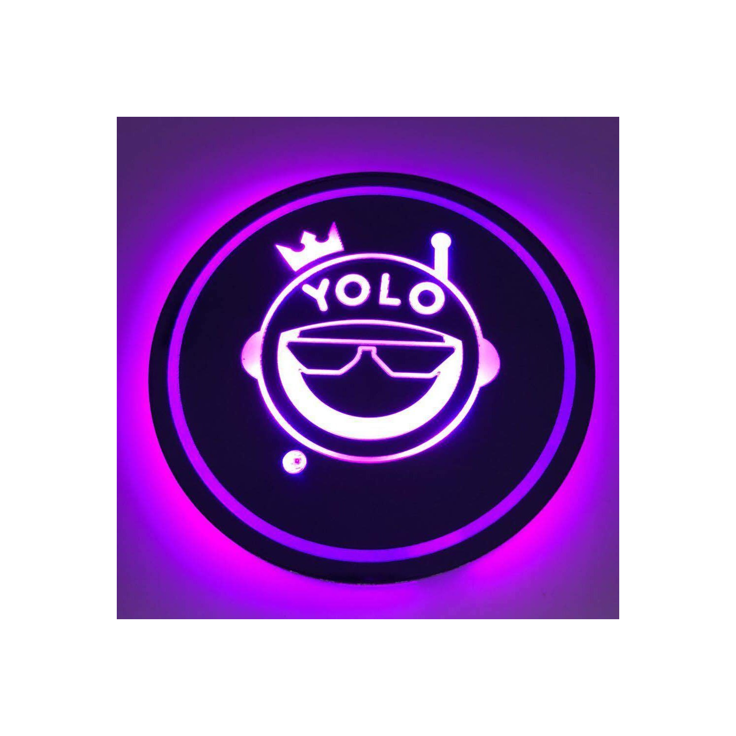 ISP LED Coasters Cup Mat Pad