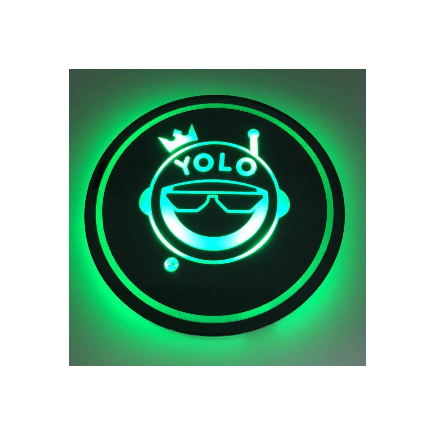 ISP LED Coasters Cup Mat Pad