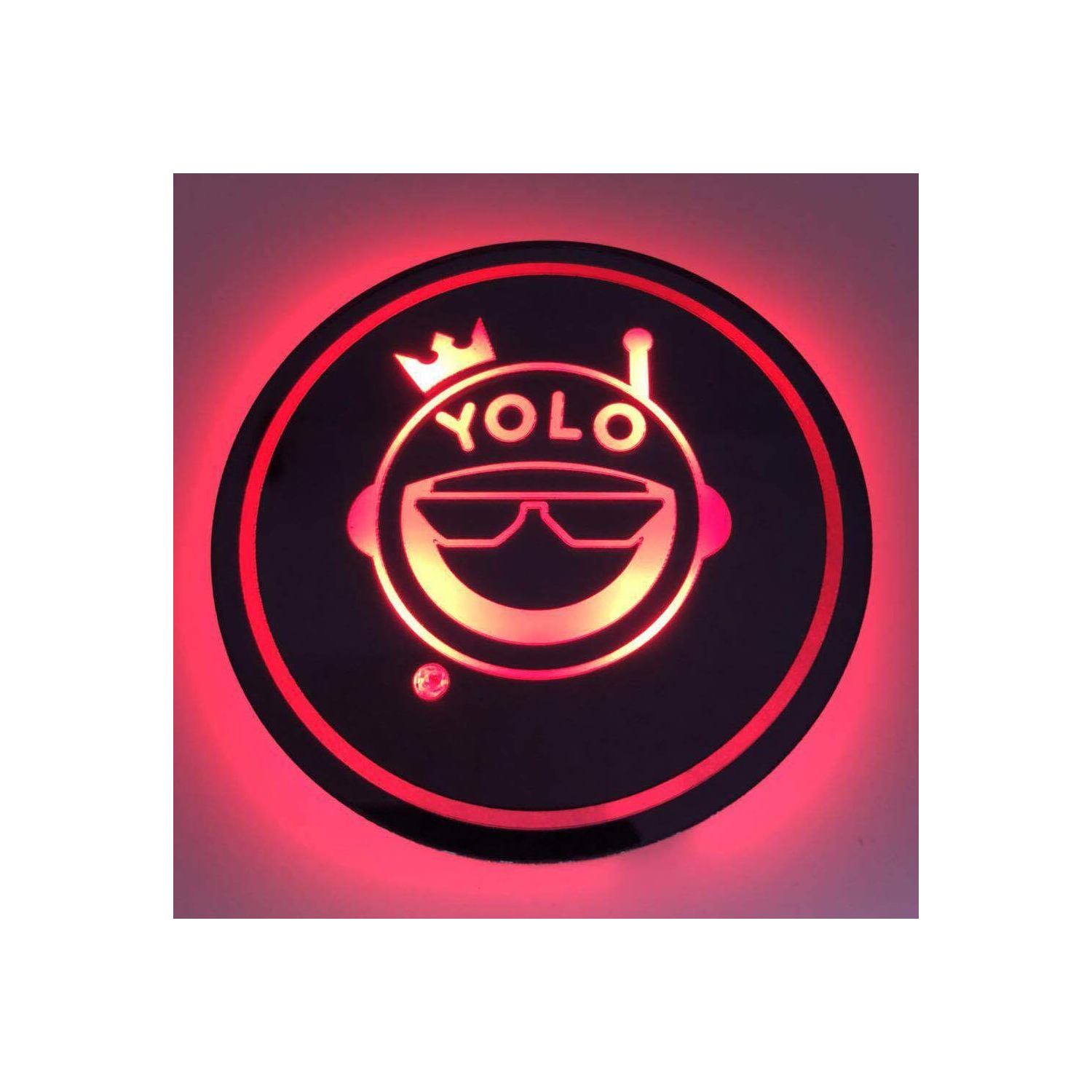 ISP LED Coasters Cup Mat Pad