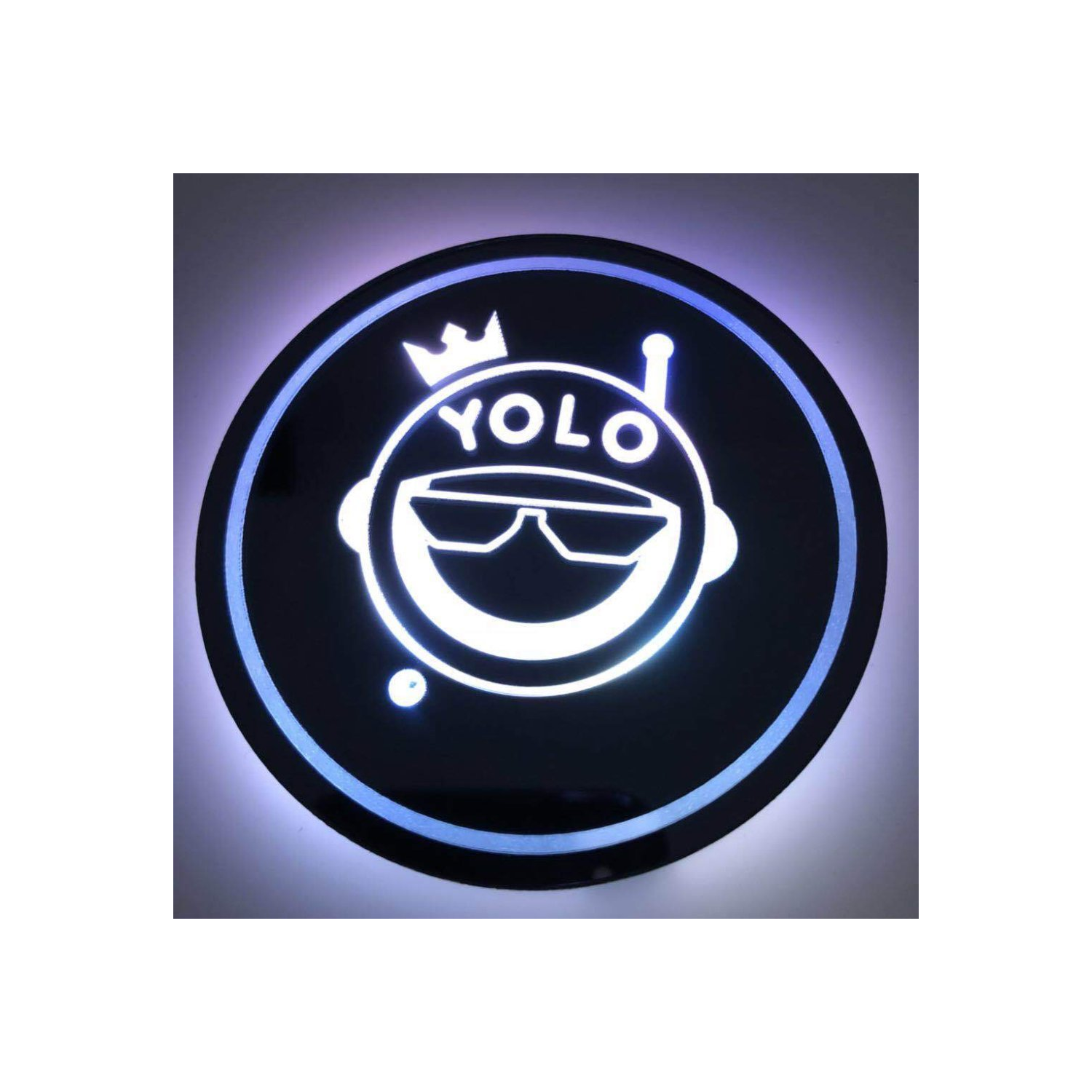 ISP LED Coasters Cup Mat Pad