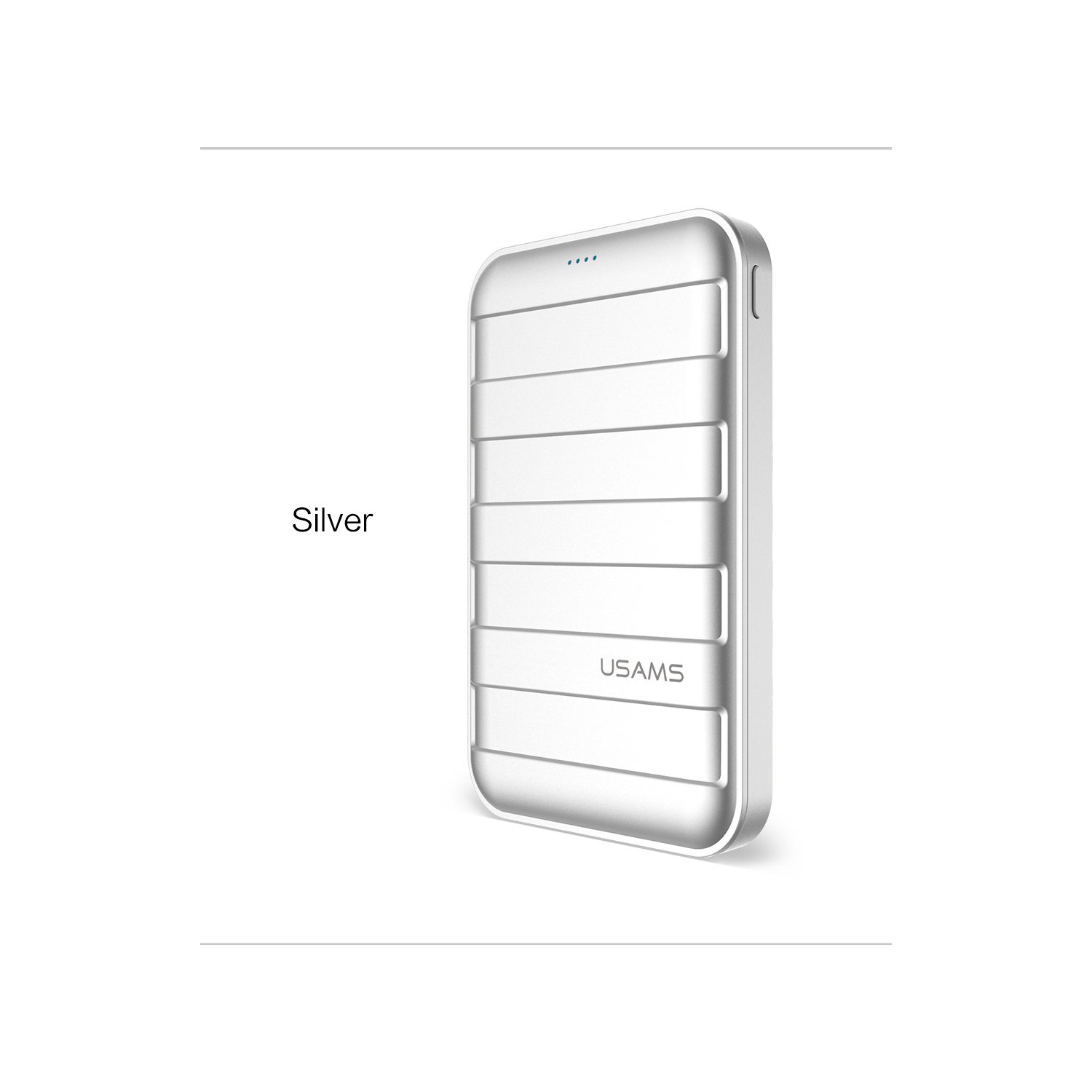 USAMS US-CD08 6000mAh Power Bank Trunk Series Silver