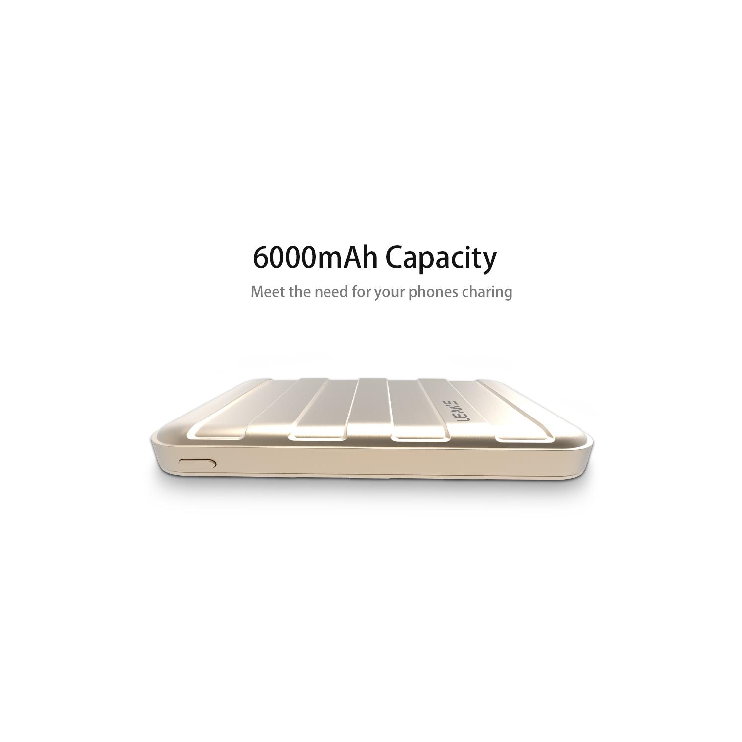 USAMS US-CD08 6000mAh Power Bank Trunk Series Silver