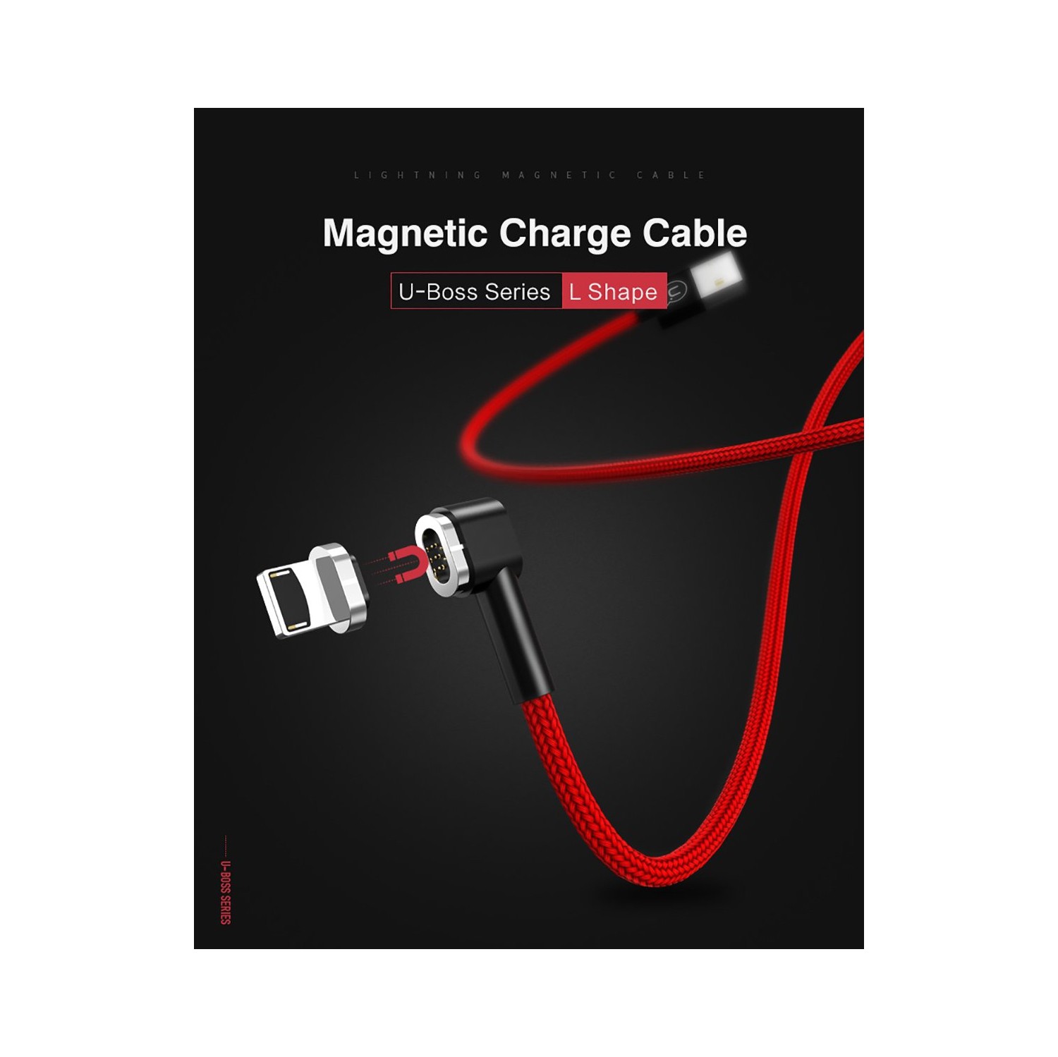USAMS US-SJ149 MicroUSB Magnetic cable U-Boss Series