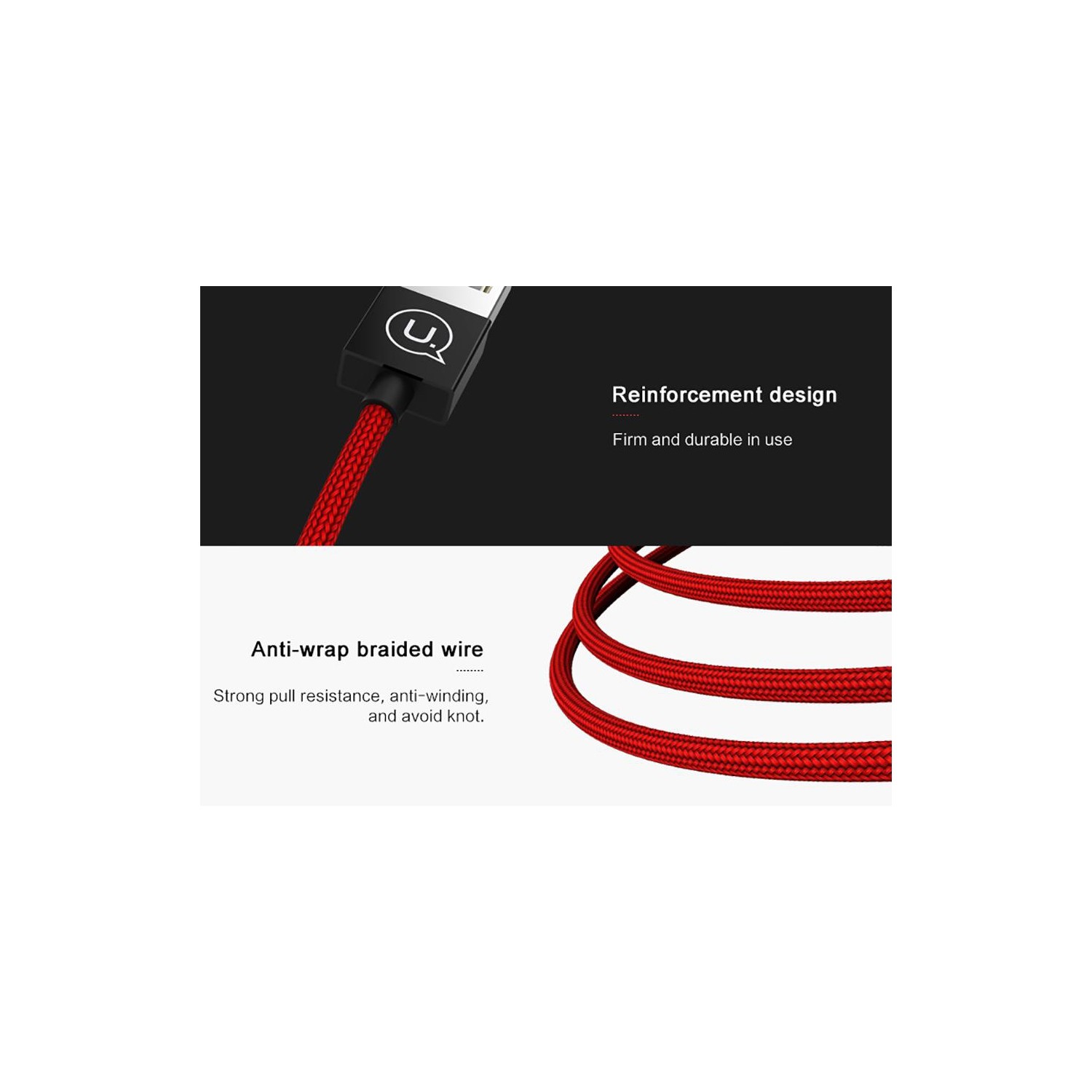 USAMS US-SJ149 MicroUSB Magnetic cable U-Boss Series