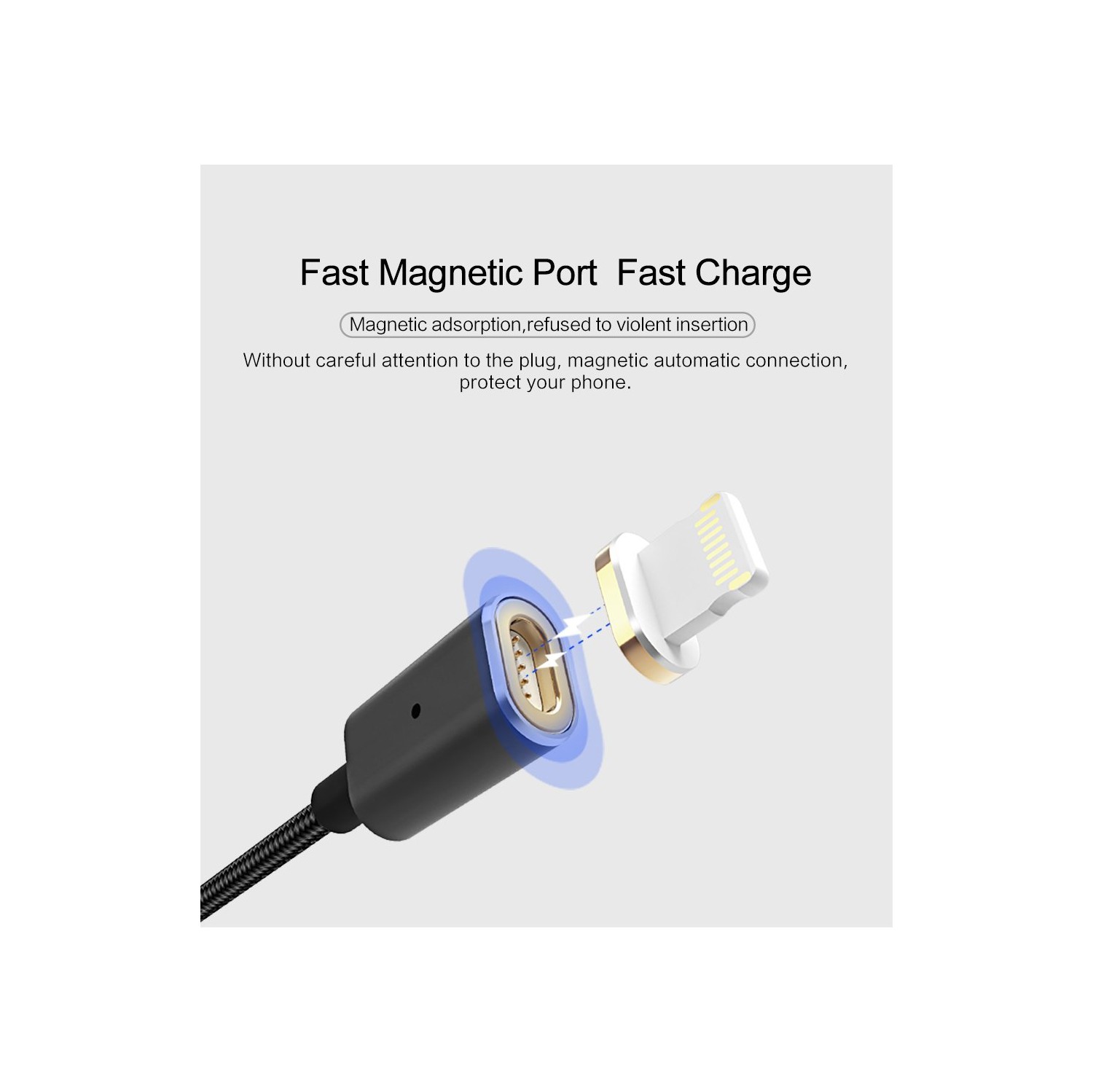 USAMS US-SJ133 MicroUSB Magnetic cable U-Link Series
